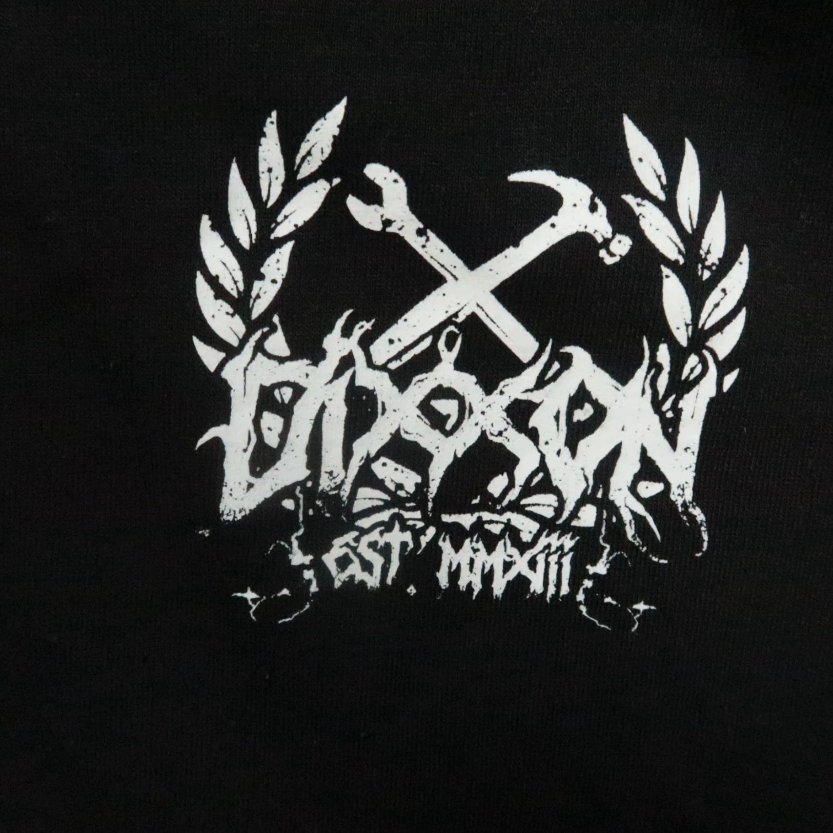 Vintage Dixxon Hoodie Men Large Black Full Zip Pockets Us Against The World Size US L / EU 52-54 / 3 - 5 Thumbnail
