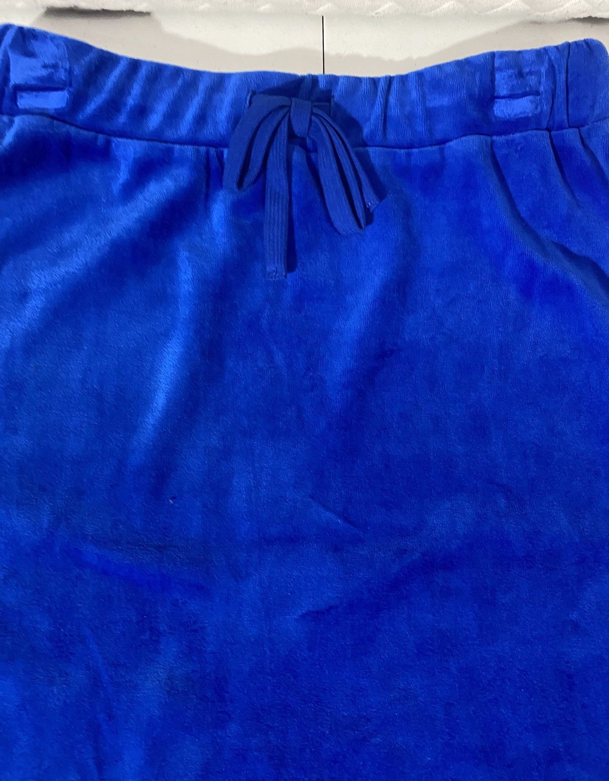 Juicy Couture Juicy Couture Regal Velour Royal Blue Skater Skirt S NWT Size 28" / US 6 / IT 42 - 5 Thumbnail