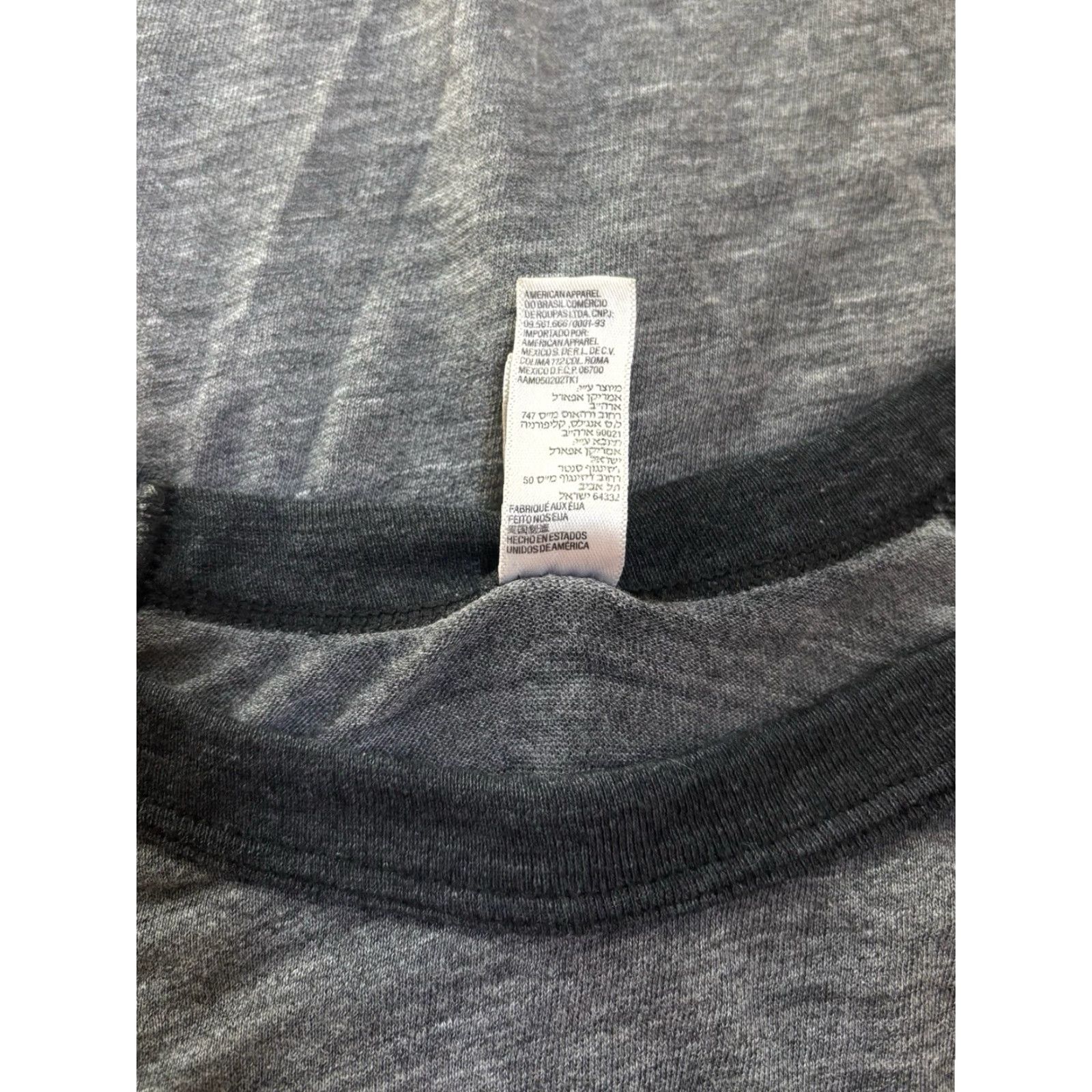 American Apparel OG american apparel baseball tee T-Shirt Raglan Mens L Made in USA Size US L / EU 52-54 / 3 - 7 Thumbnail