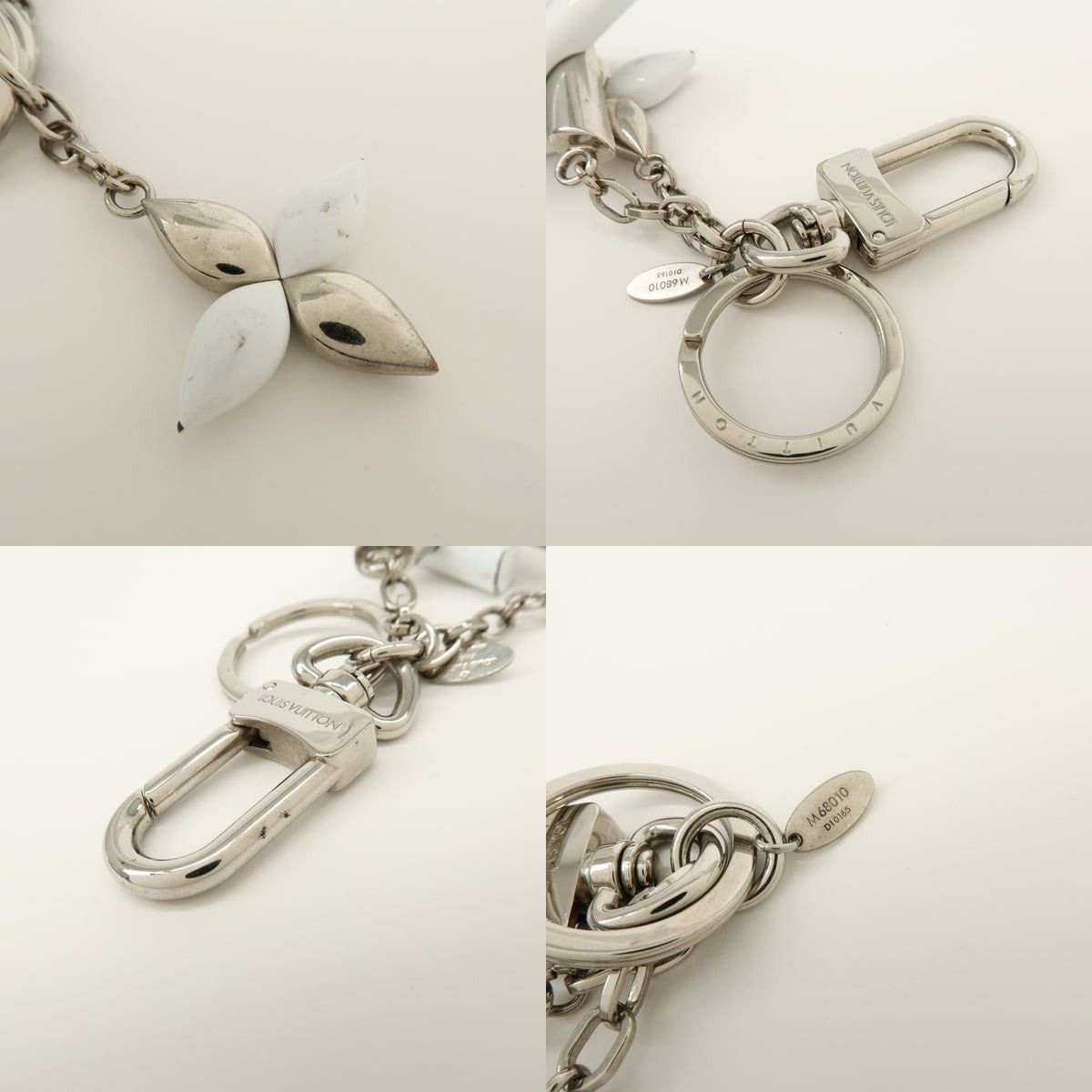 Louis Vuitton Louis Vuitton Twist Metal Bag Charm Silver Size ONE SIZE - 5 Thumbnail