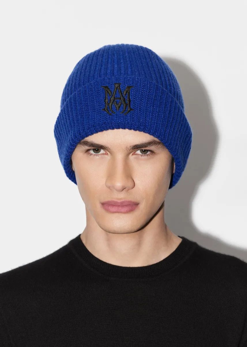 Amiri o1s1wg110925 Size: OS / MA Beanie Cap / Hat in Blue Size ONE SIZE - 2 Thumbnail