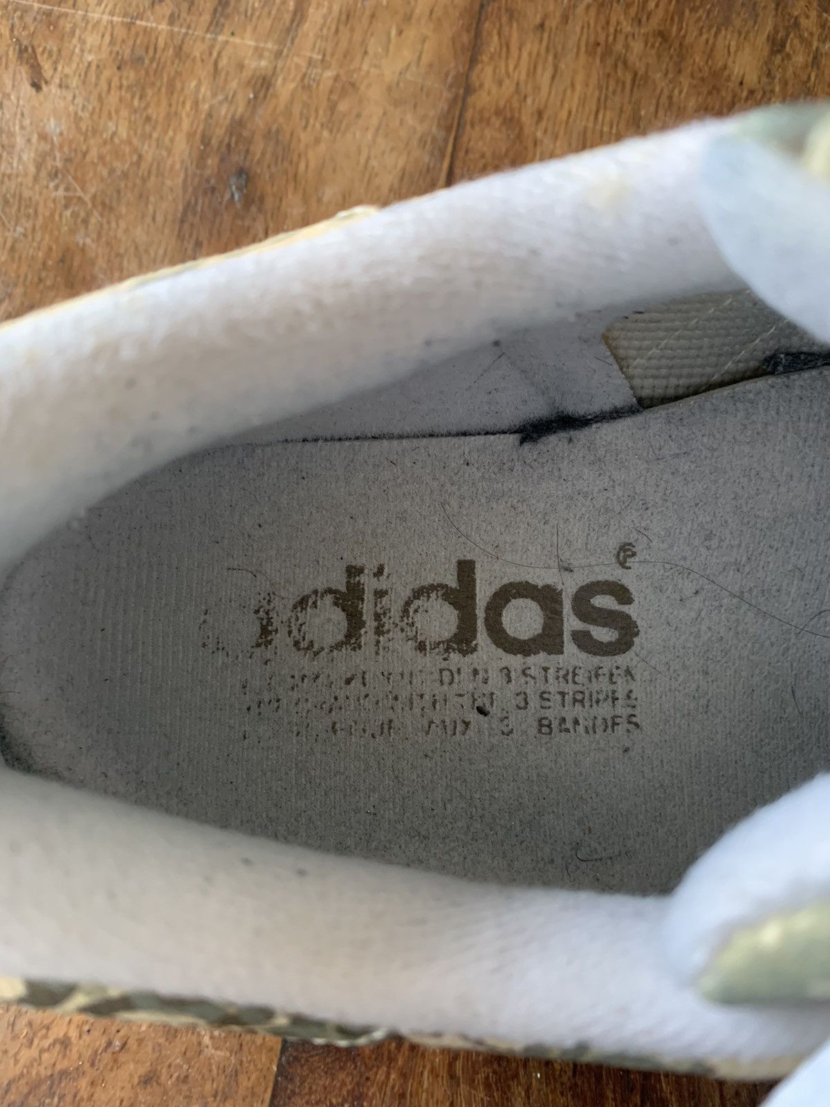 Adidas Rare 2002 Adidas Superstar Clear Size US 8 / EU 41 - 9 Thumbnail