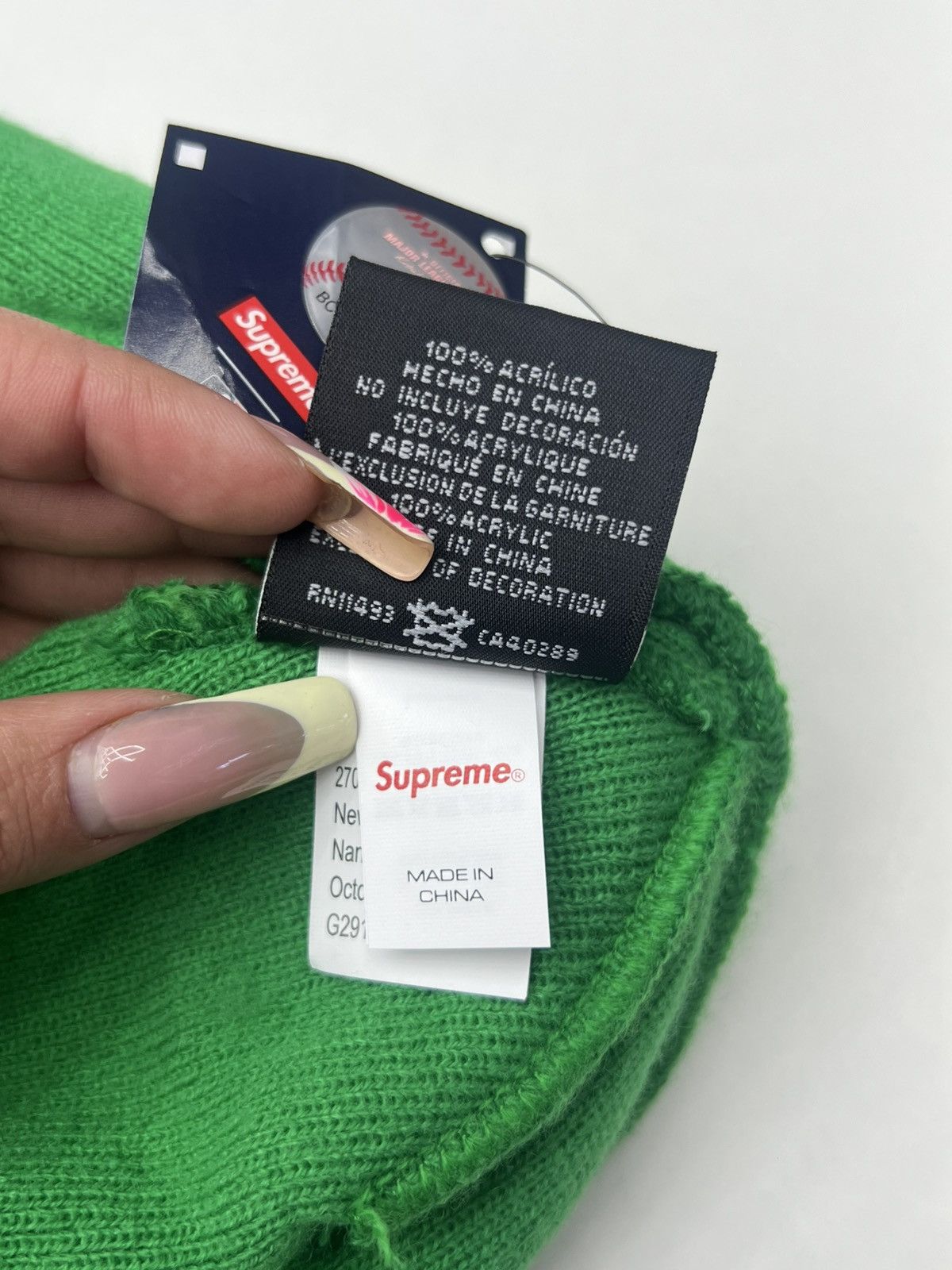 Supreme Supreme x New York Yankees New Era Beanie Size ONE SIZE - 9 Thumbnail
