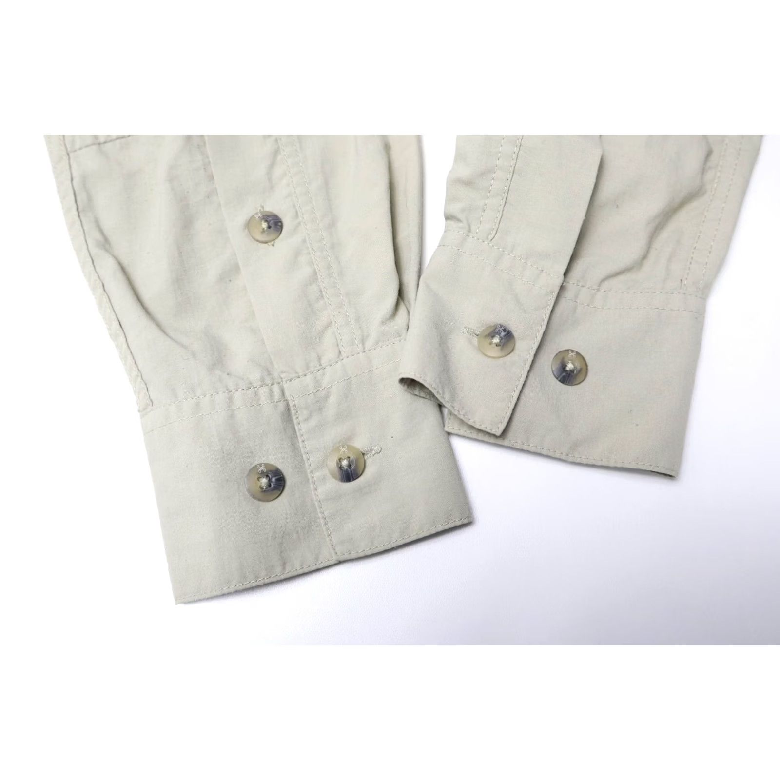 Vintage HAGLOFS Climatic Shirt Women's UK 12 Button Up Spread Collar Zip Pocket Size XL / US 12-14 / IT 48-50 - 5 Thumbnail