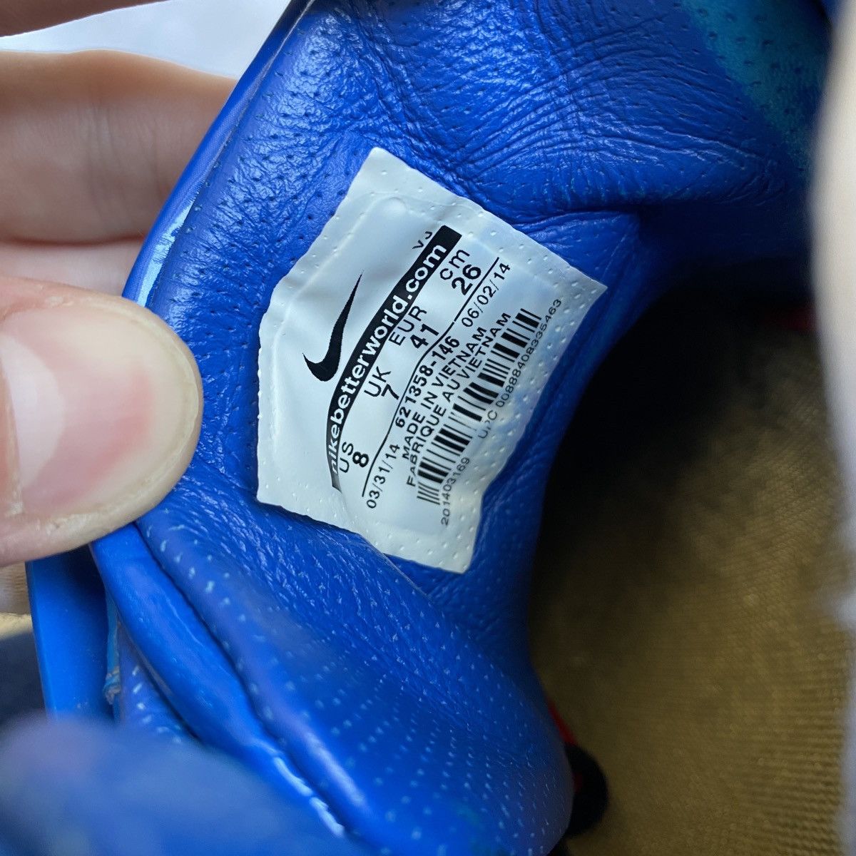 Nike Nike Air Tech Challenge 2 II SP US Open 2014 Sneakers USA 8 Size US 8 / EU 41 - 7 Thumbnail