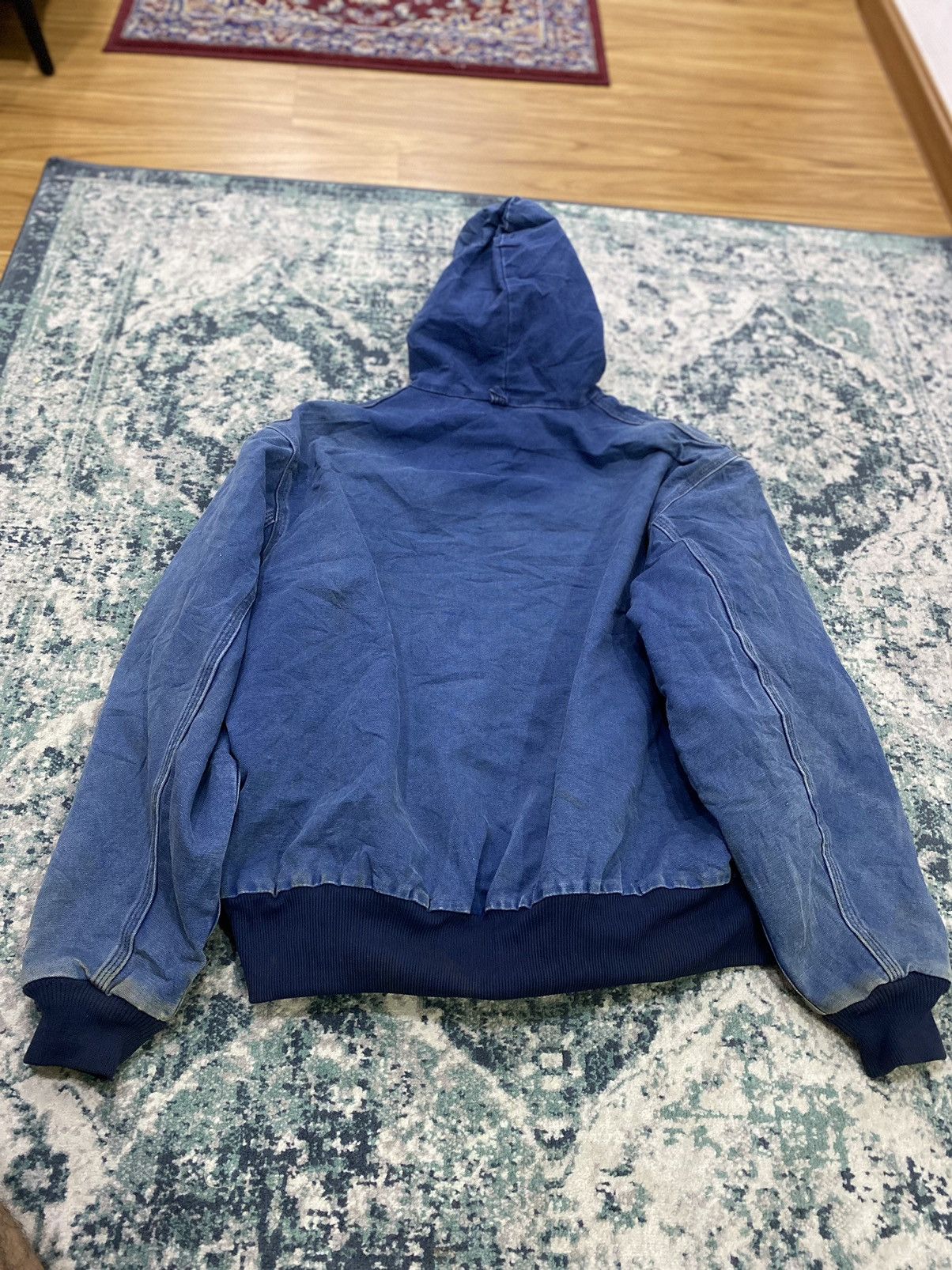 Carhartt Carhartt Jacket Type J132 Sun Faded Hoodie Jacket Size US XXL / EU 58 / 5 - 2 Thumbnail
