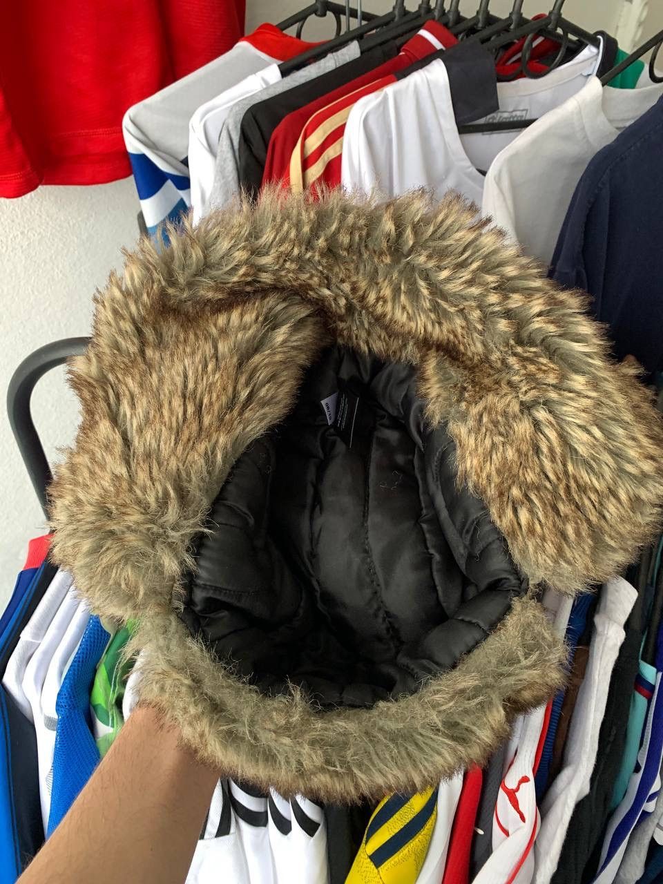 Hysteric Glamour × Vintage Vintage Y2K Japanese Ushanka Military Carti Style Opium Fur Size ONE SIZE - 7 Thumbnail