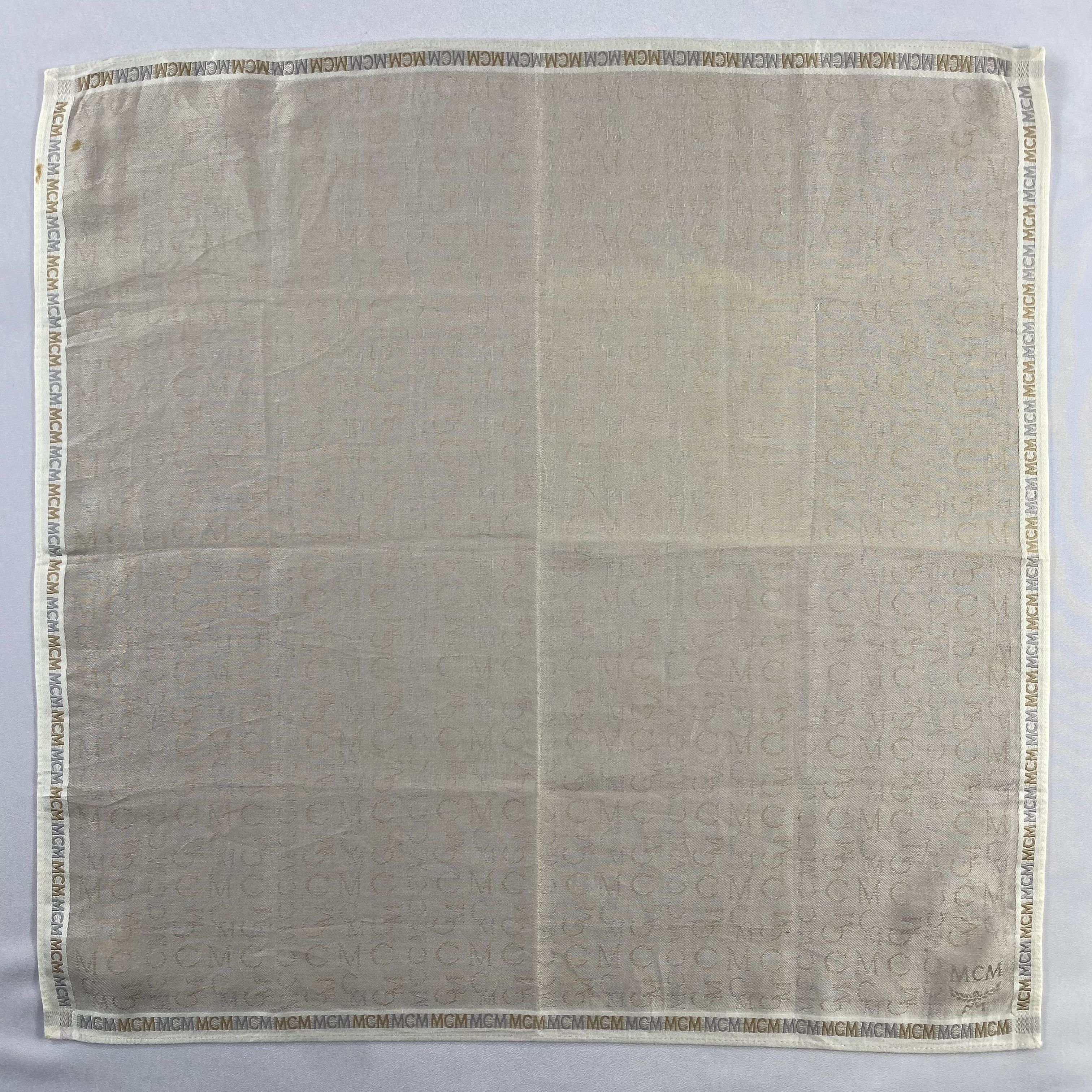 MCM × Vintage MCM Neckerchief / Bandana / Handkerchief-P1881 Size ONE SIZE - 1 Thumbnail