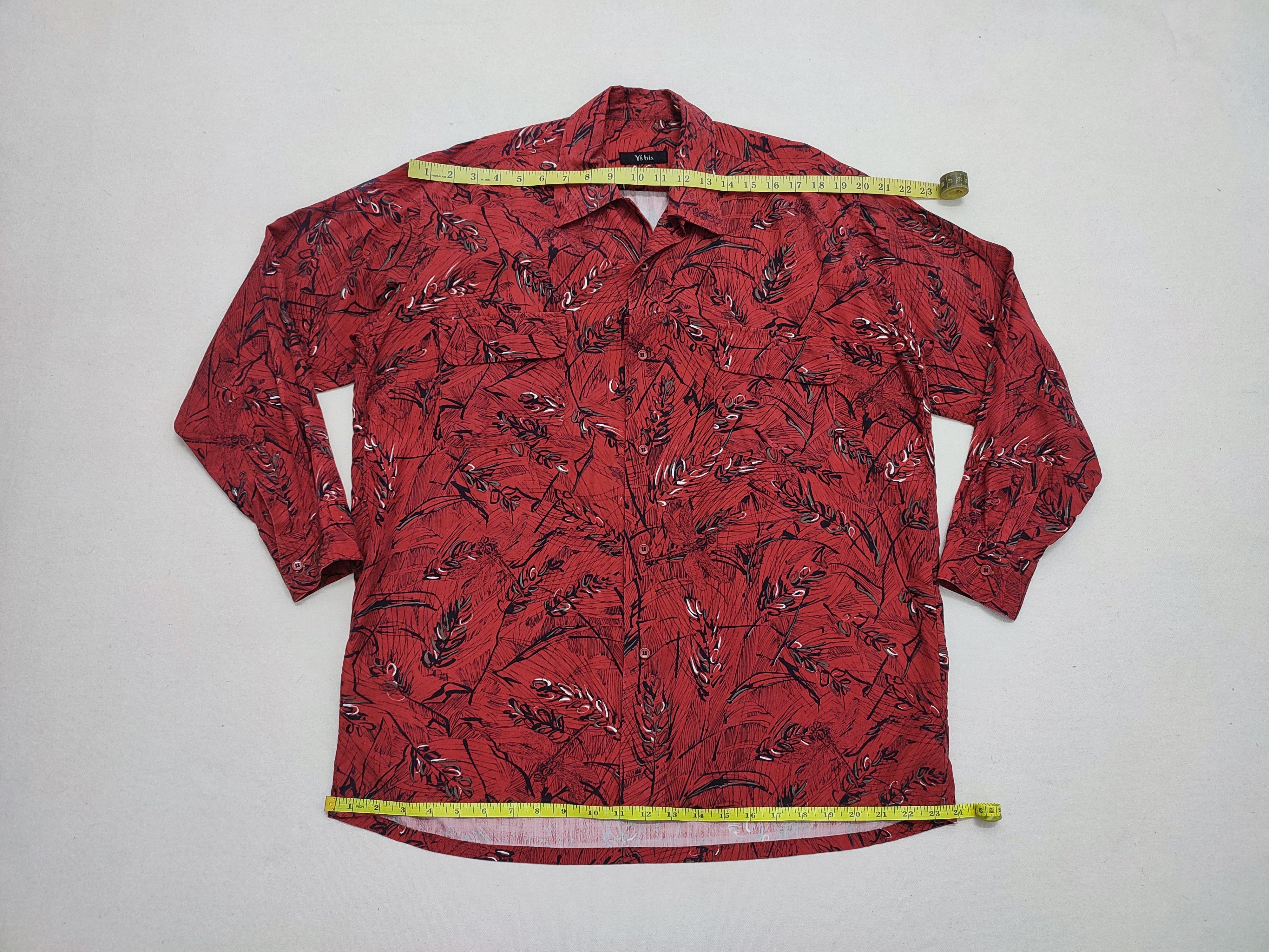 Y's × Yohji Yamamoto Y's Bis by Yohji Yamamoto Rayon Abstract Shirt Size US L / EU 52-54 / 3 - 4 Thumbnail