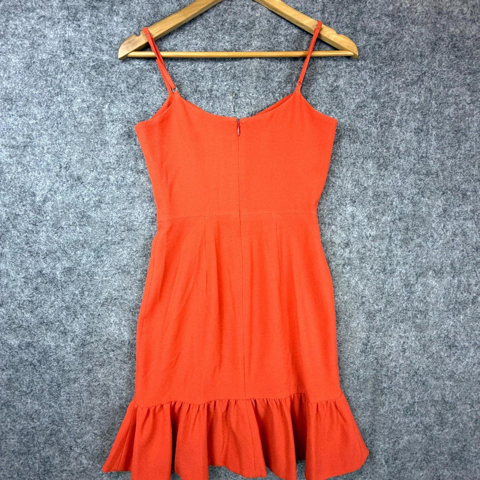 Dress the Population Dress The Population Mira Mini Dress Womens XS Orange Poppy Size XS / US 0-2 / IT 36-38 - 2 Thumbnail