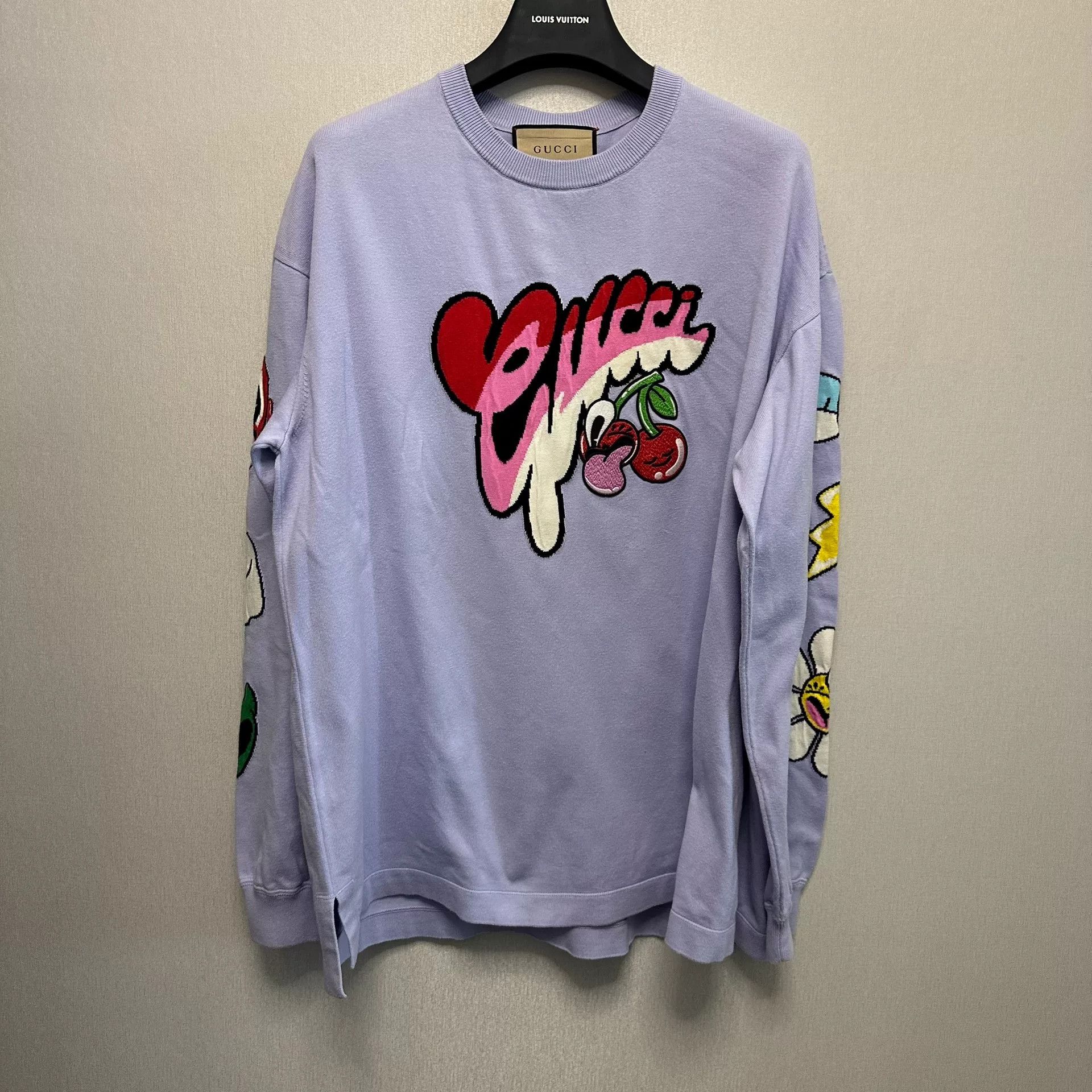 Gucci Gucci Retro Purple Hoodie l Men Size US L / EU 52-54 / 3 - 1 Thumbnail