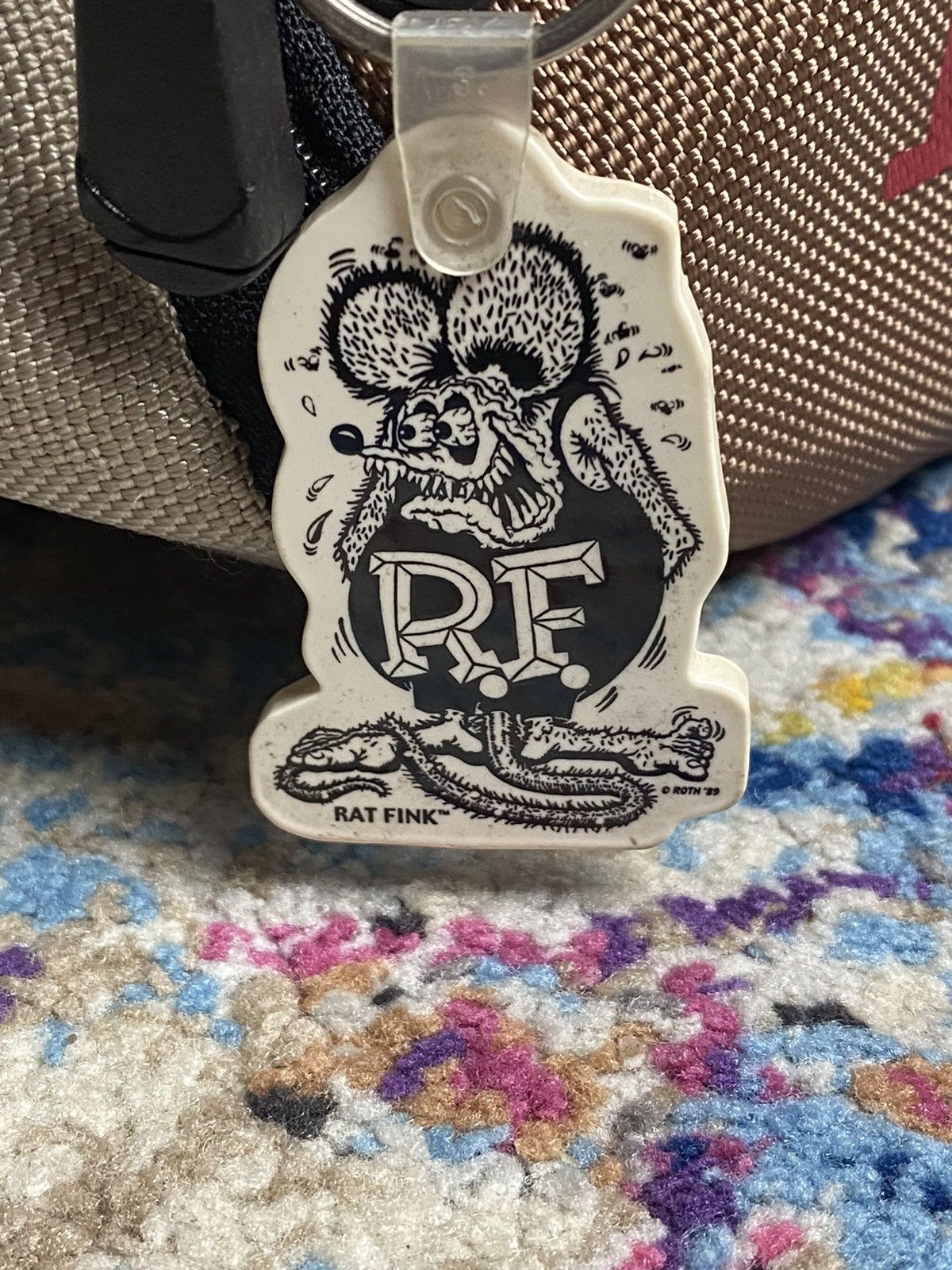 Vintage Ed "Big Daddy" Roth Rat Finks 2 ways duffle backpack OS Size ONE SIZE - 5 Thumbnail