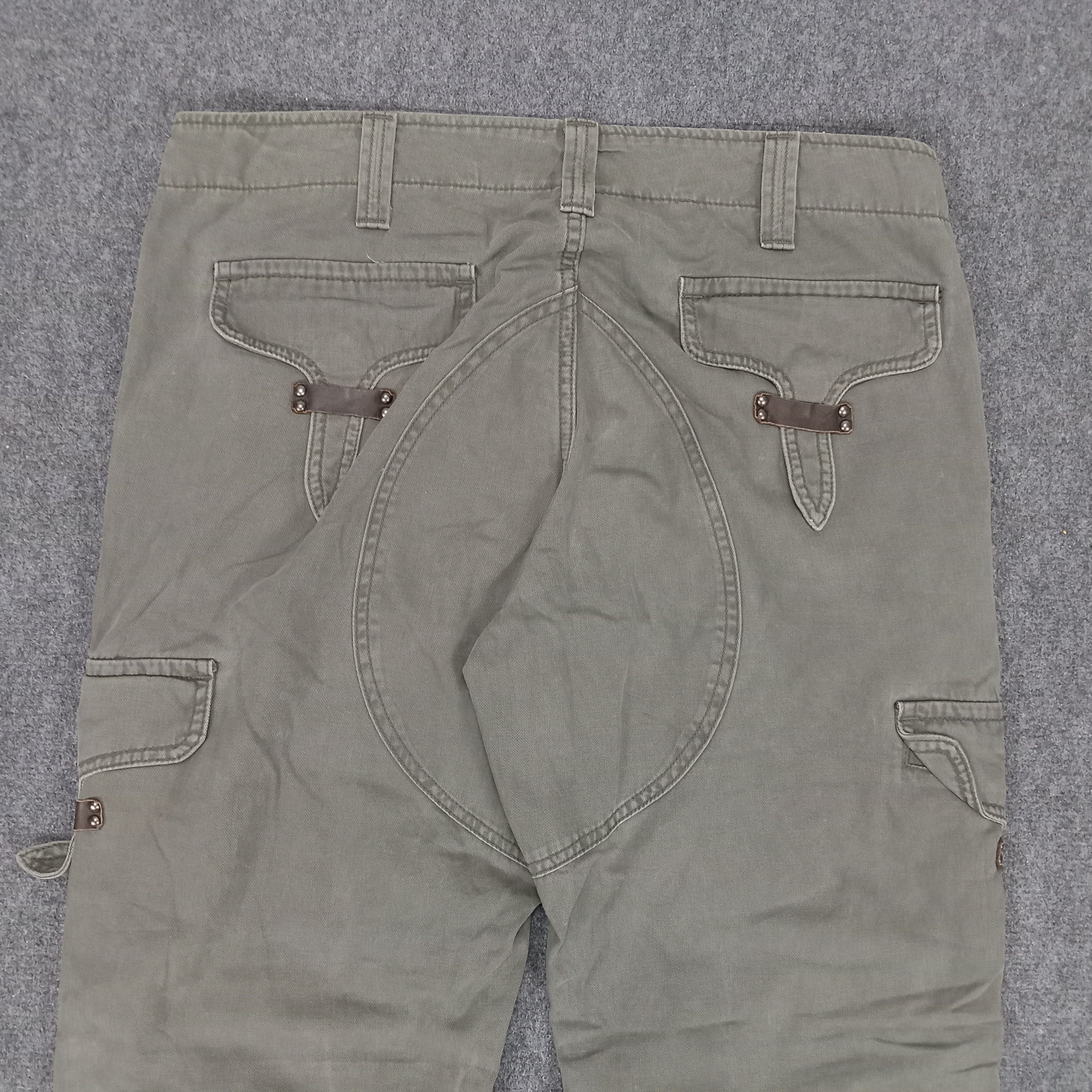 Alpha Industries × Vintage Alpha Industries Military Style Cargo Pants Size US 35 - 8 Thumbnail