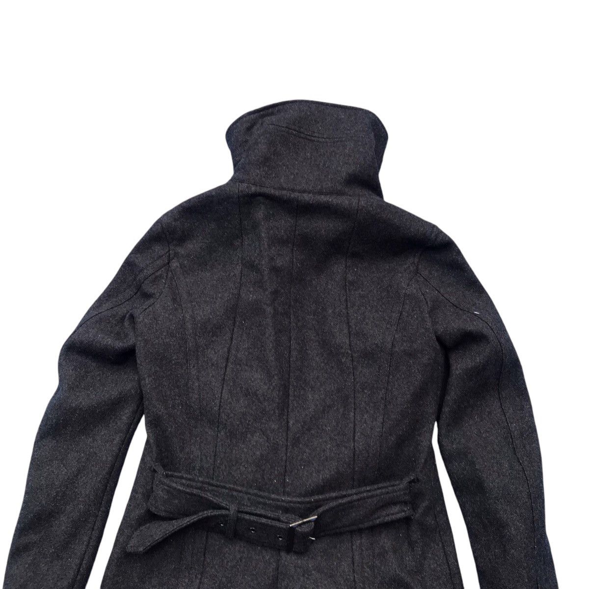 Schlussel Avant Garde Schlussel Double Breasted Wool Coat Size S / US 4 / IT 40 - 14 Thumbnail