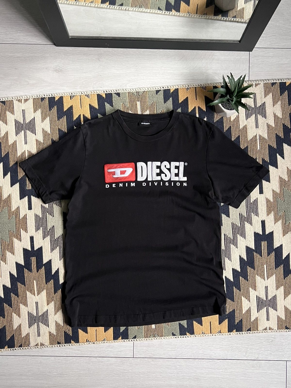 Diesel Vintage Diesel Big Logo T-shirt Size US M / EU 48-50 / 2 - 1 Thumbnail