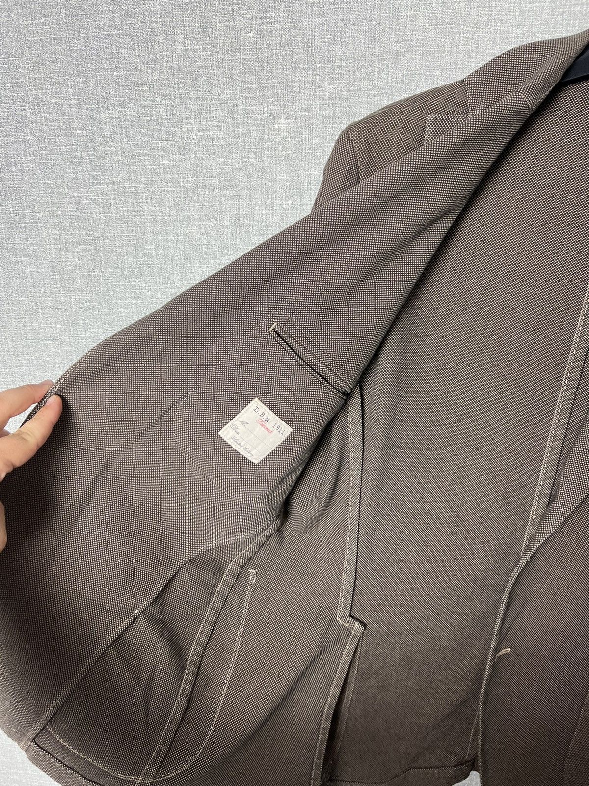 Luigi Bianchi L.B.M 1911 Uomo Giacca Blazer Jacket Size 54R Size 44R - 12 Thumbnail