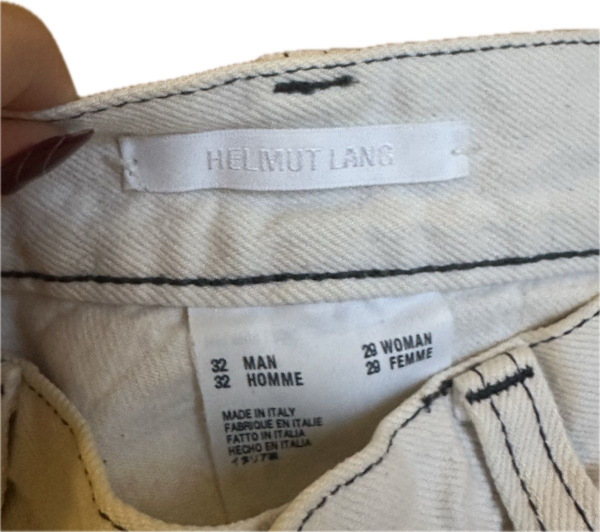 Helmut Lang HELMUT LANG jeans Size US 32 / EU 48 - 4 Thumbnail