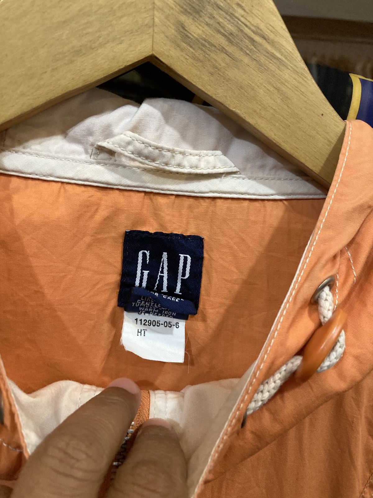 Gap Vintage GAP Cagoule Jacket Size US M / EU 48-50 / 2 - 9 Thumbnail