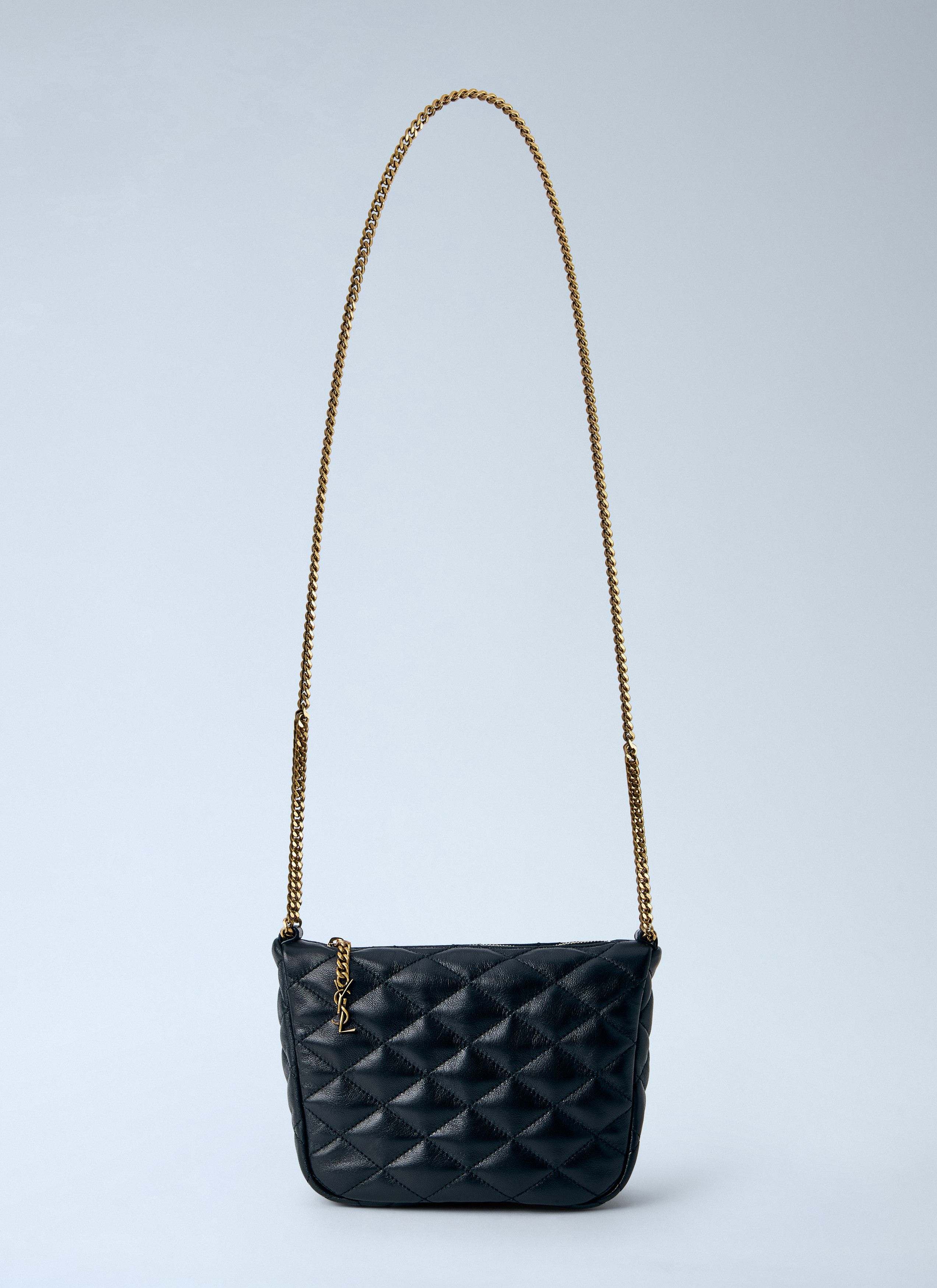 Saint Laurent Paris Quilted Leather Chain Bag Size ONE SIZE - 1 Thumbnail