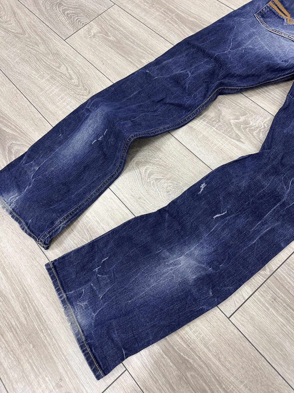 Diesel Diesel Vintage Faded Flared Y2K Jeans Size US 33 - 5 Thumbnail