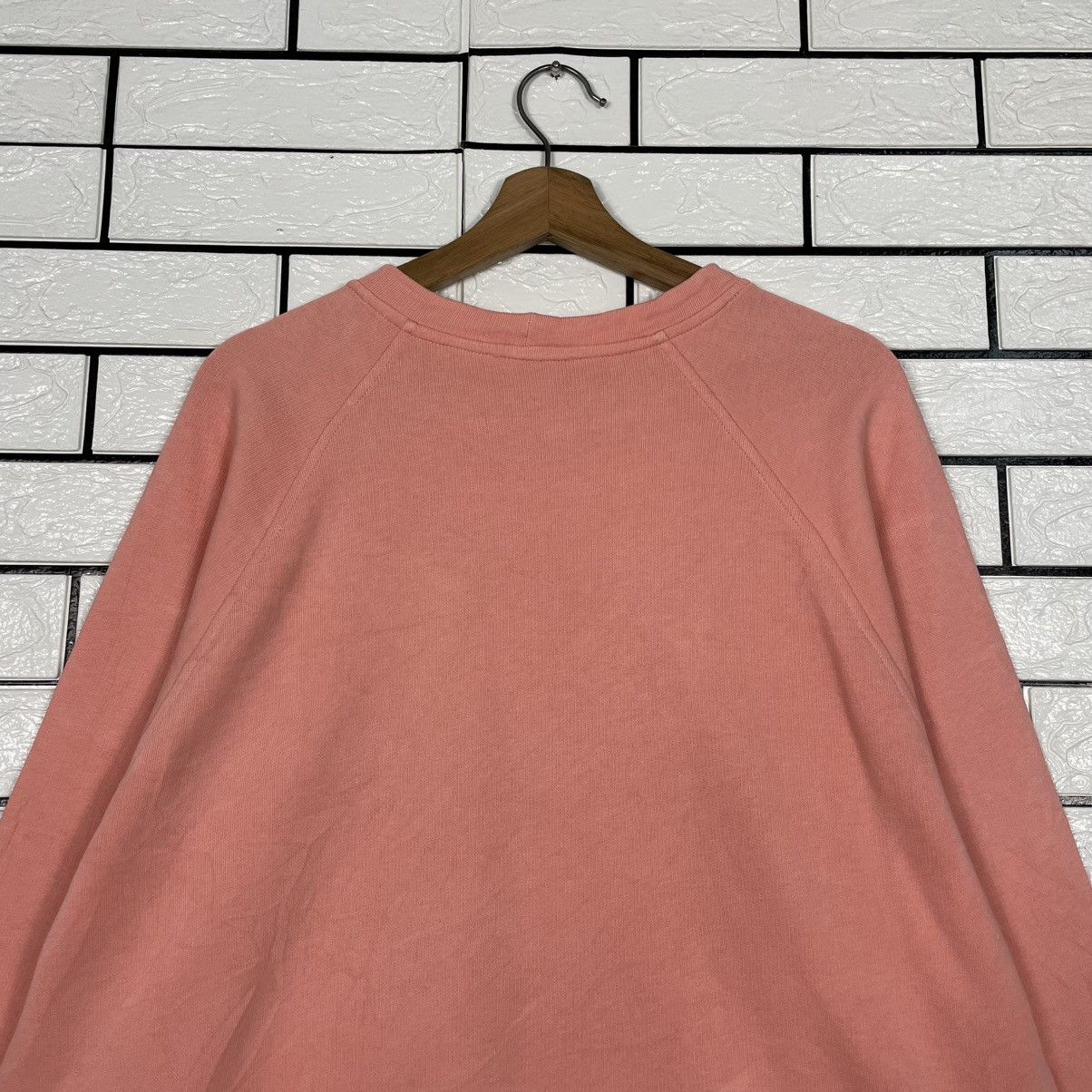 Japanese Brand Cortina Big Print Pink Crewneck Sweatshirt Size US M / EU 48-50 / 2 - 8 Thumbnail