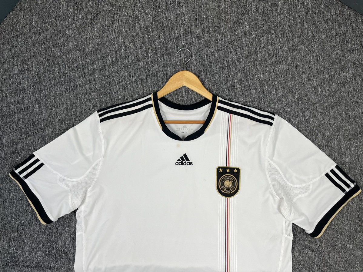Adidas GERMANY 2010 2011 HOME FOOTBALL SHIRT SOCCER JERSEY ADIDAS Size US XXL / EU 58 / 5 - 2 Thumbnail