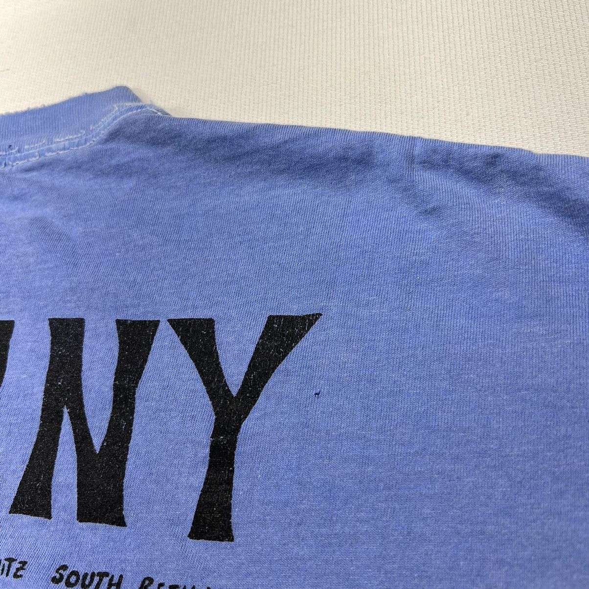 Vintage VTG Surf Shop Tee Shirt Blue Oneita Faded Single Stitch Size US XL / EU 56 / 4 - 19 Thumbnail