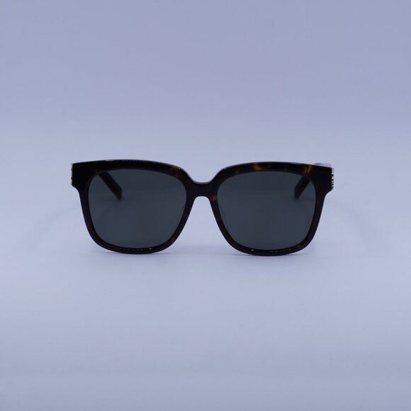 Saint Laurent Paris Saint Laurent SL M40/FN 004 Sunglasses Havana Square Frame Size ONE SIZE - 3 Thumbnail