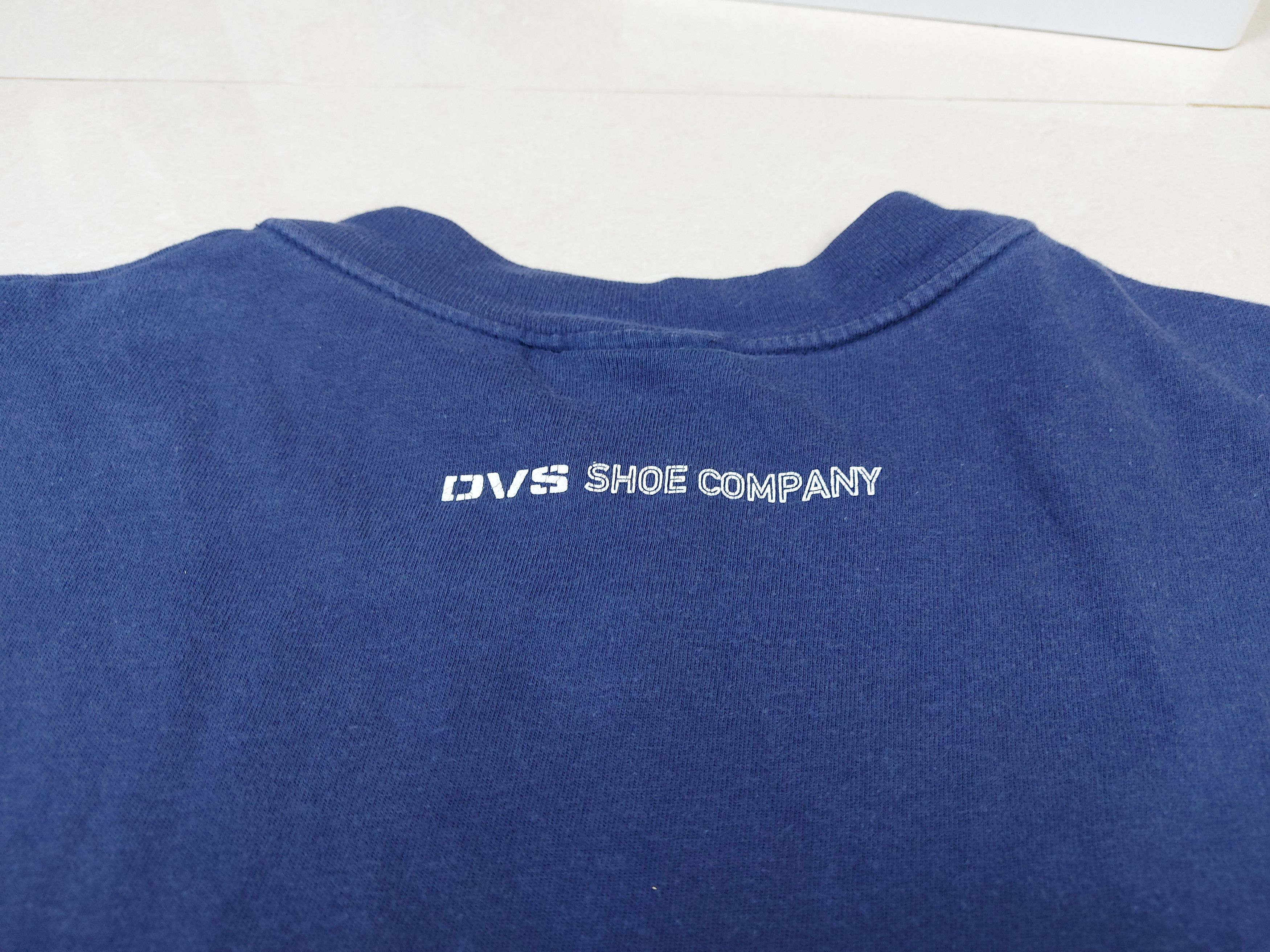 DVS × Vintage Vintage 90s DVS Shoes Company Skateboard Double-Sided TEE Size US L / EU 52-54 / 3 - 5 Thumbnail