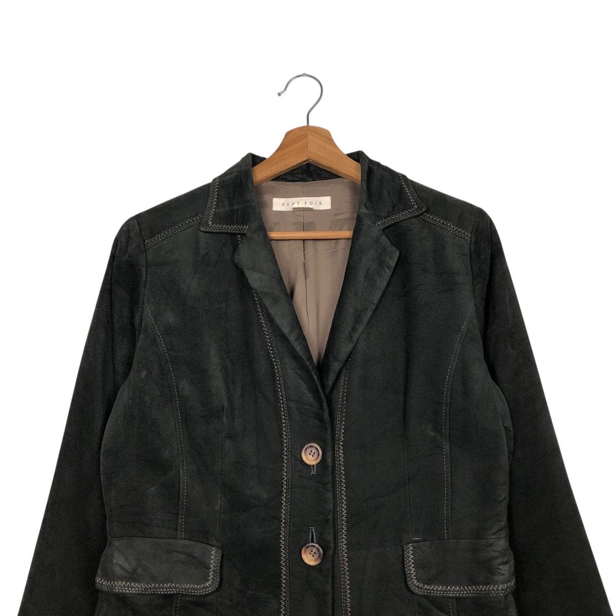 Japanese Brand 📌Vintage Chore Cropped Jacket Sept Fois Issey Miyake Size US M / EU 48-50 / 2 - 4 Thumbnail