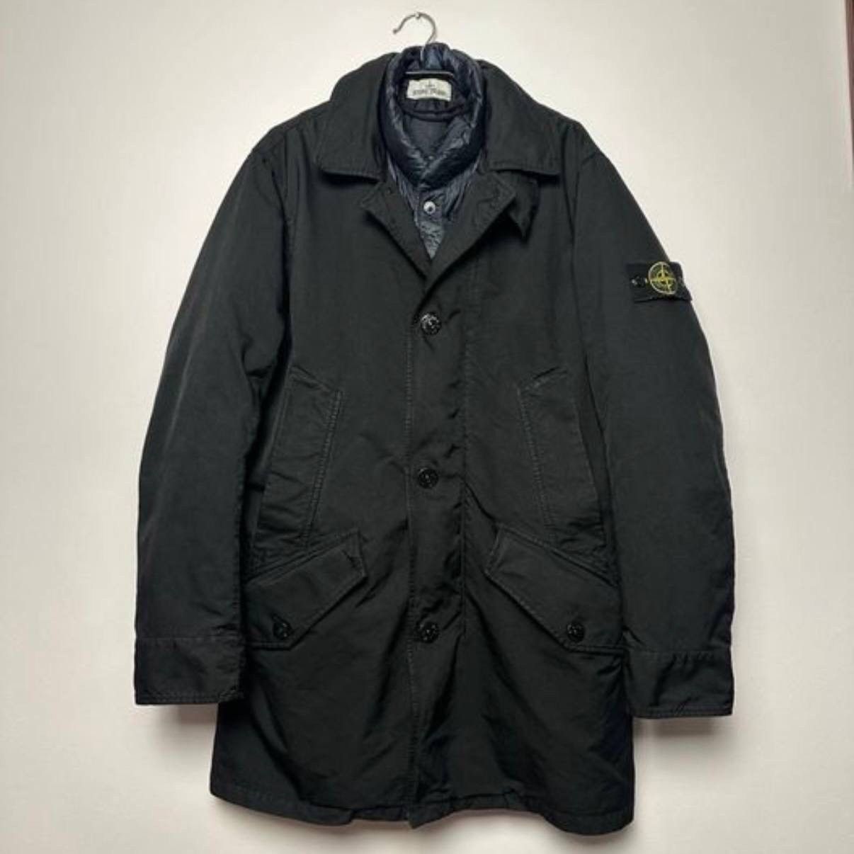 Rare Stone Island Anti - Drop coat trench 90s Jacket Parka