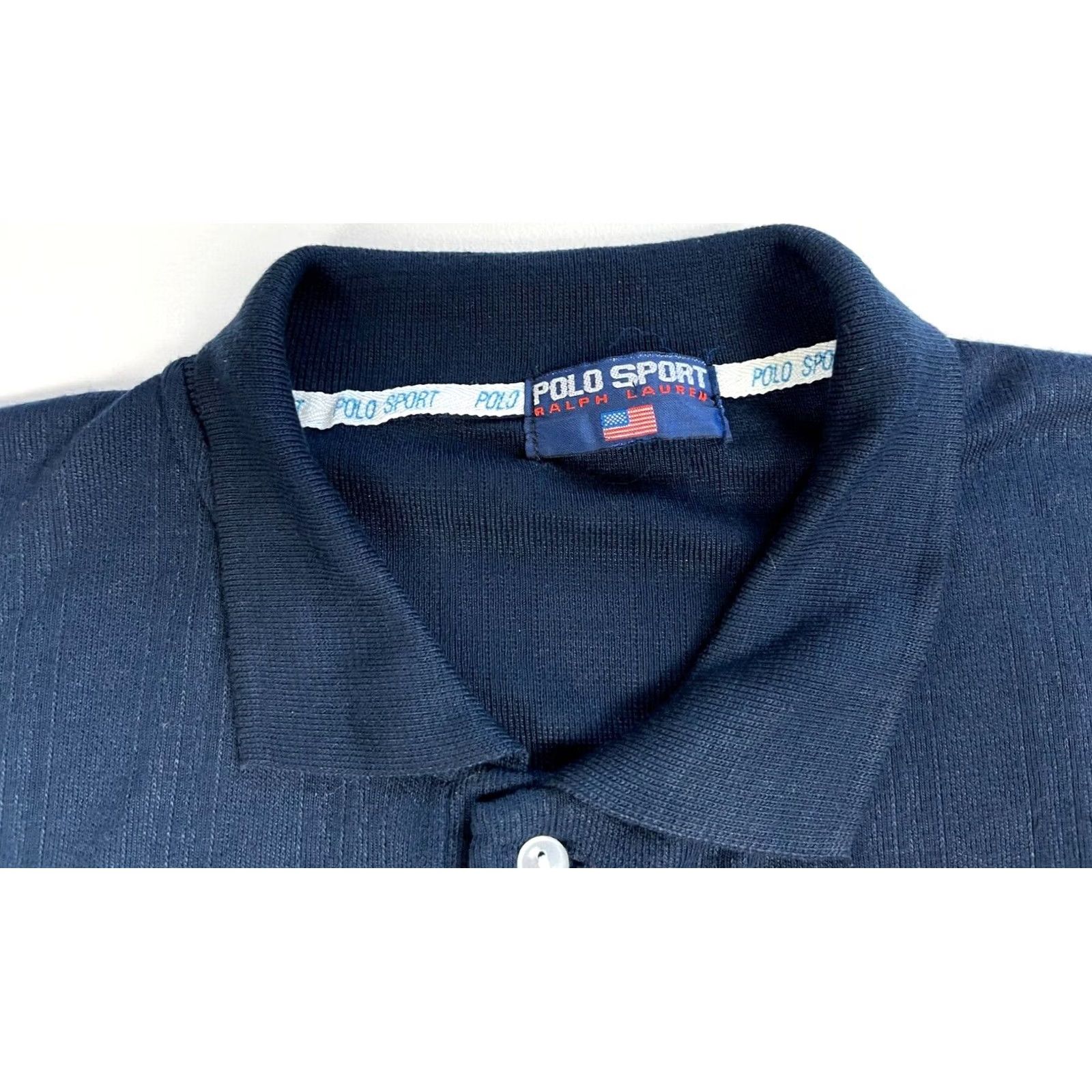 Vintage Polo Sport Nike? Polo Sport Ralph Lauren Polo Shirt Woven Navy XL Mens 90s Vintage Polo Shirt Size US XL / EU 56 / 4 - 6 Thumbnail
