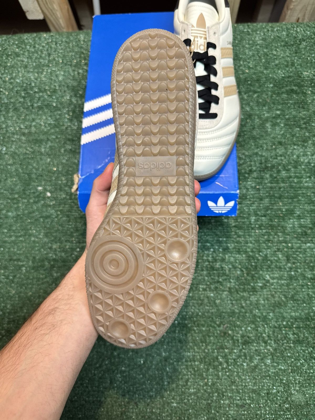Adidas Adidas Samba Off White Magic Beige Size 10.5 Size US 10.5 / EU 43-44 - 4 Thumbnail