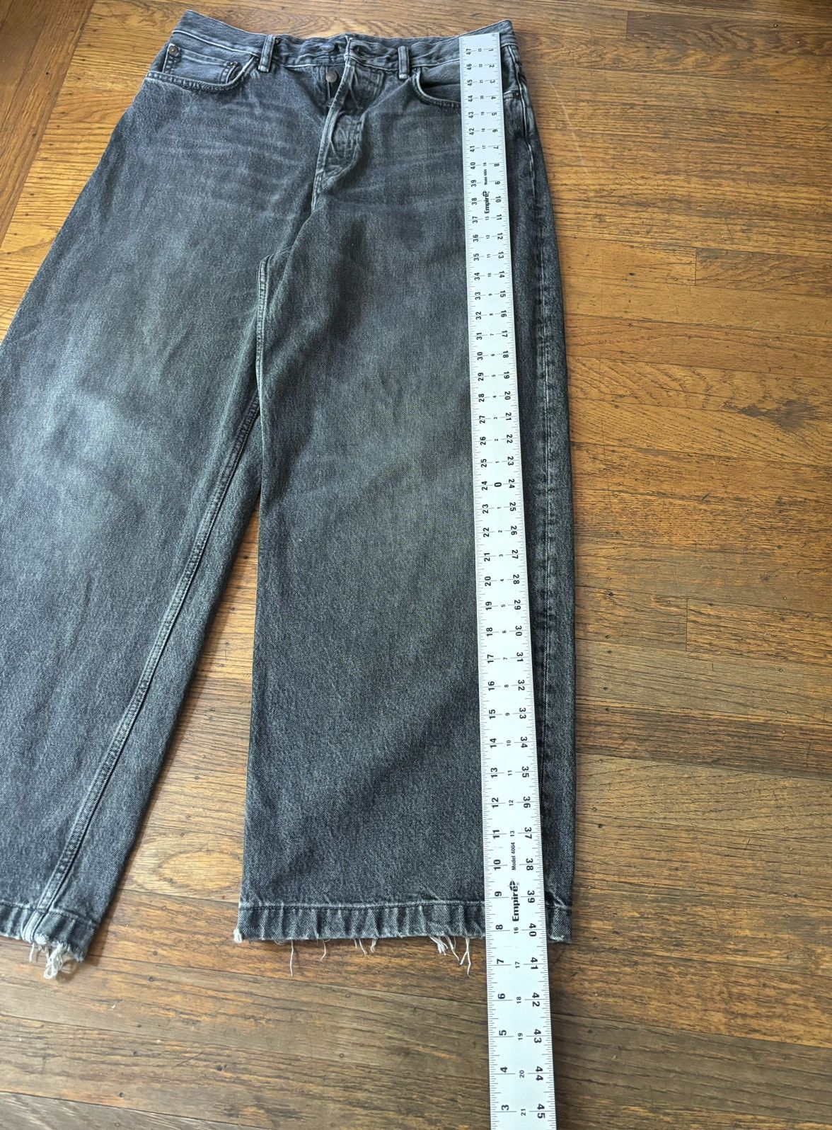 Acne Studios Acne Studios 1989 Baggy Ash Grey Jeans Size US 30 / EU 46 - 3 Thumbnail