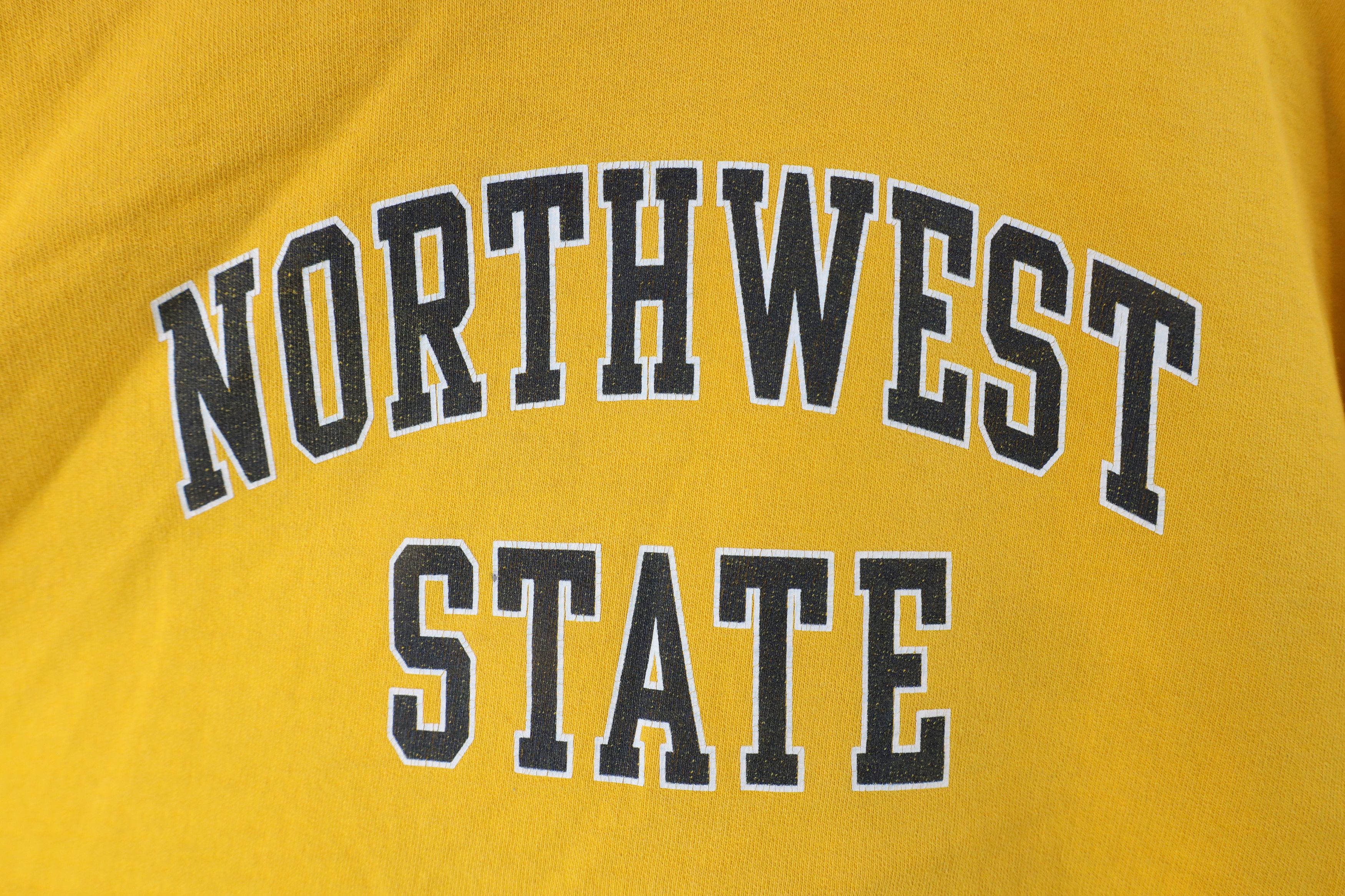 Vintage Vintage 90s Spell Out Northwest State Hoodie Sweatshirt USA Size US XL / EU 56 / 4 - 9 Thumbnail