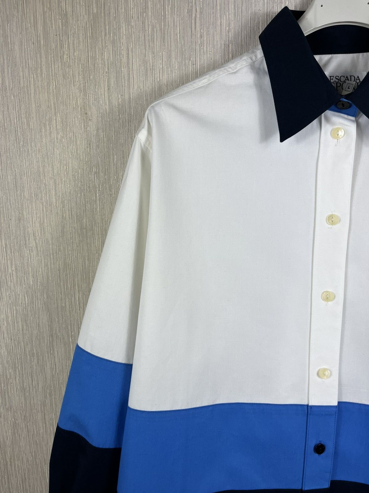 Escada Sport Vintage Brand New Escada Sport old money pocket hemd shirt Size L / US 10 / IT 46 - 5 Thumbnail