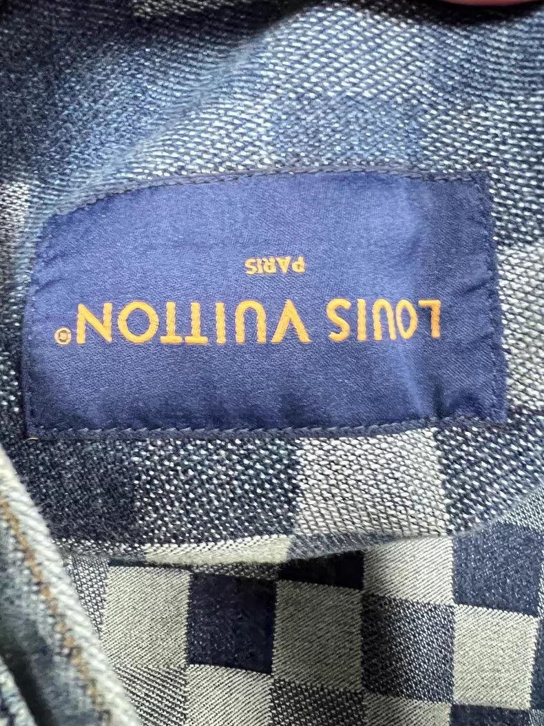 Louis Vuitton Louis Vuitton Fei Dong Co-branded Blue Mosaic Checkerboard Size US M / EU 48-50 / 2 - 3 Thumbnail
