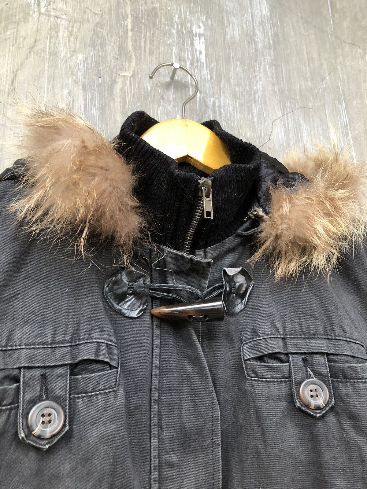 If Six Was Nine × Japanese Brand × Le Grande Bleu (L.G.B.) Unknown Japanese Brand Fur Jacket Size US M / EU 48-50 / 2 - 5 Thumbnail
