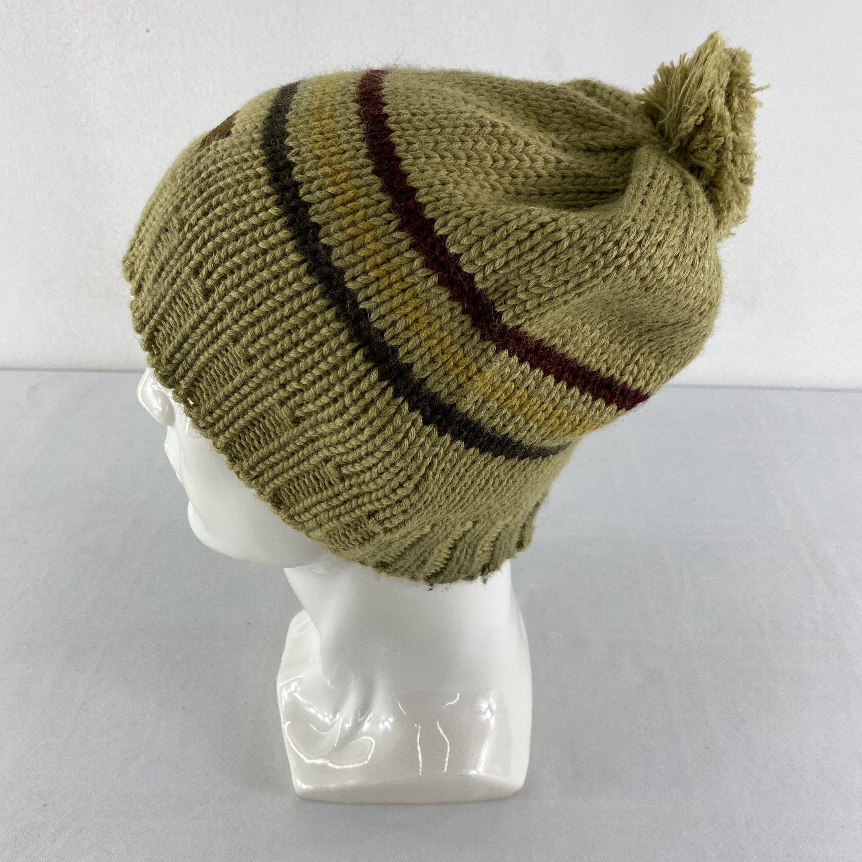 Timberland Timberland Double Stripes Design Snow Cap Hat Beanie -BN567 Size ONE SIZE - 2 Thumbnail