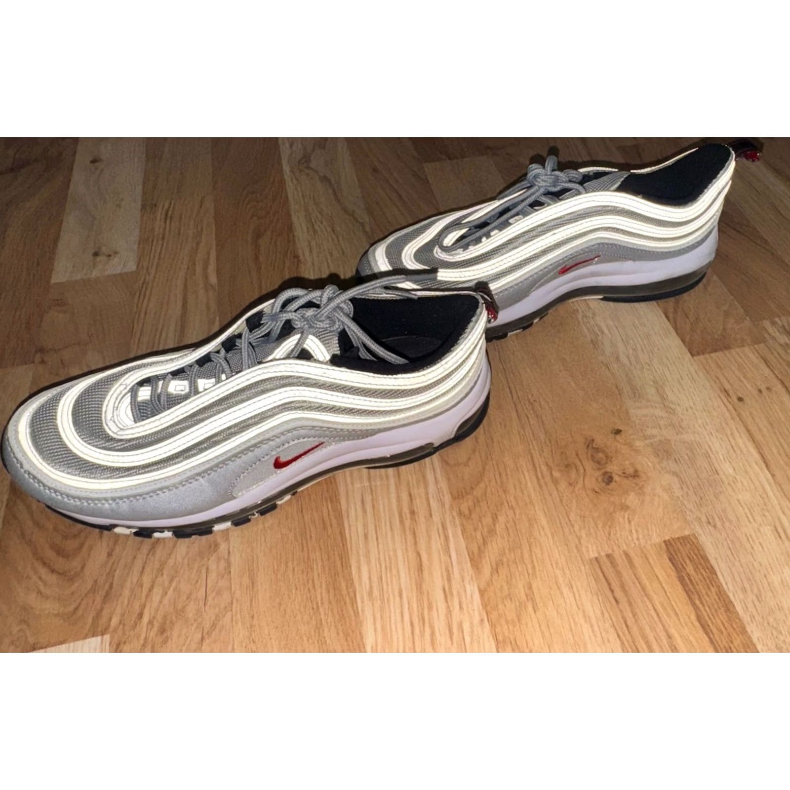 Nike EUC - It includes the most relevant keywords (Nike Air Max 97, OG QS, Silver Bullet) Size US 9 / IT 39 - 2 Thumbnail