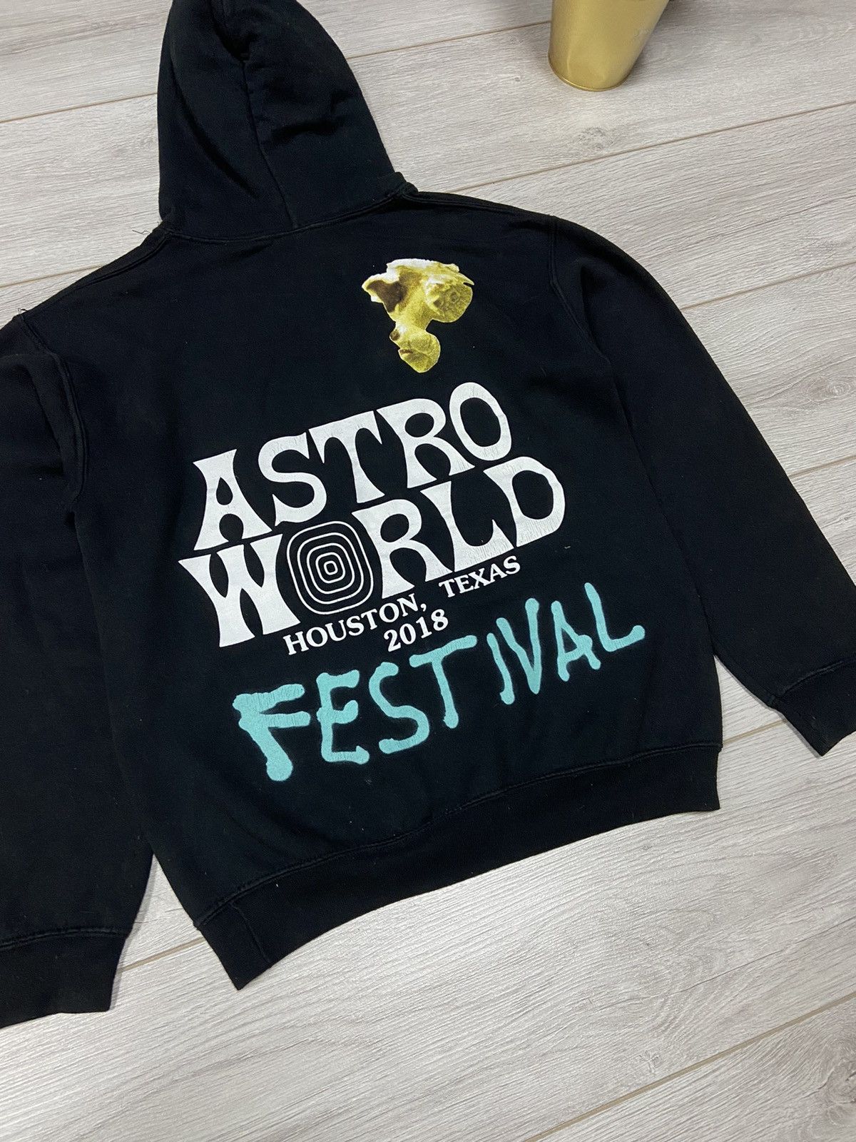 Travis Scott Travis Scott RARE Astroworld 2018 Festival Hoodie Size US S / EU 44-46 / 1 - 6 Thumbnail