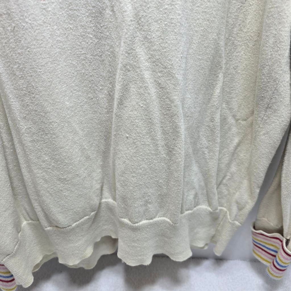 St. Johns Bay Women's St. John's Bay Petite Cardigan PL Beige Multicolor Size S / US 4 / IT 40 - 7 Thumbnail