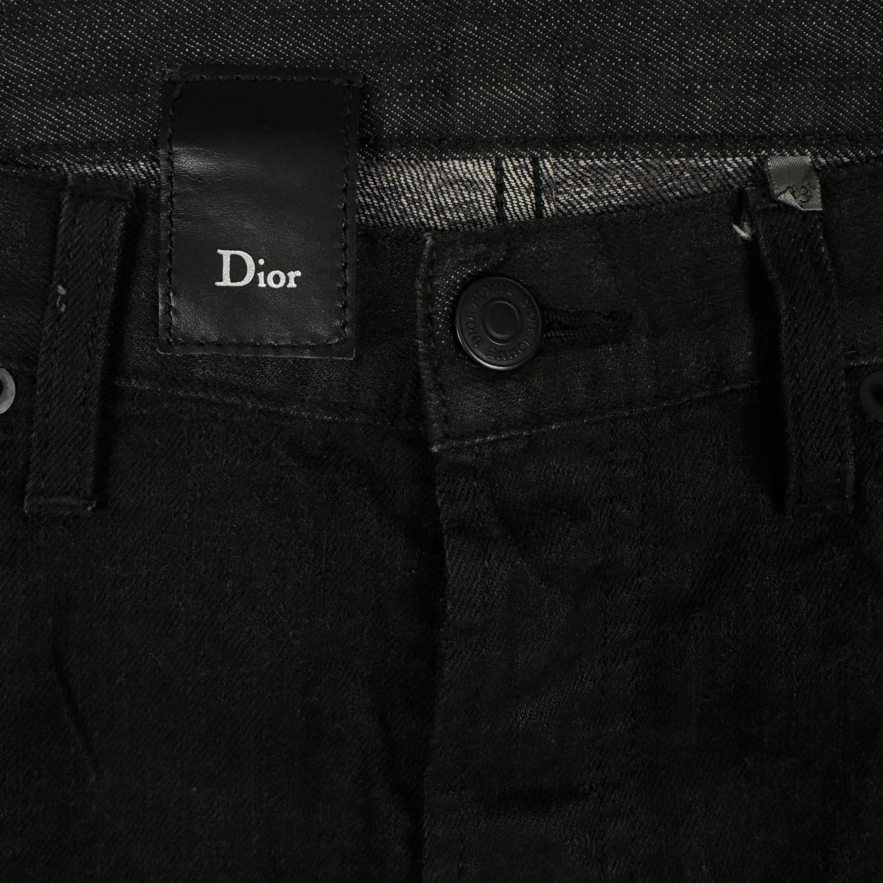 Dior Dior Waxed Denim Size US 33 - 3 Thumbnail