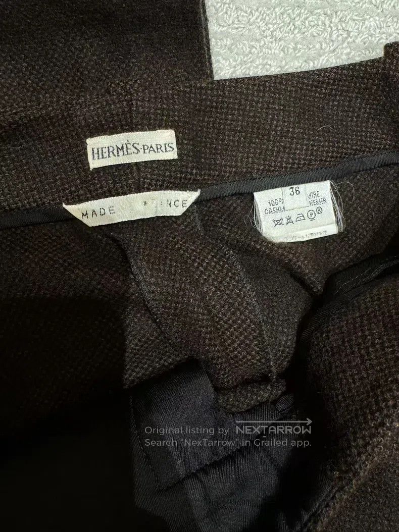Hermes Hermes First shear wool pants Size 24" / US 00 / IT 34 - 4 Thumbnail