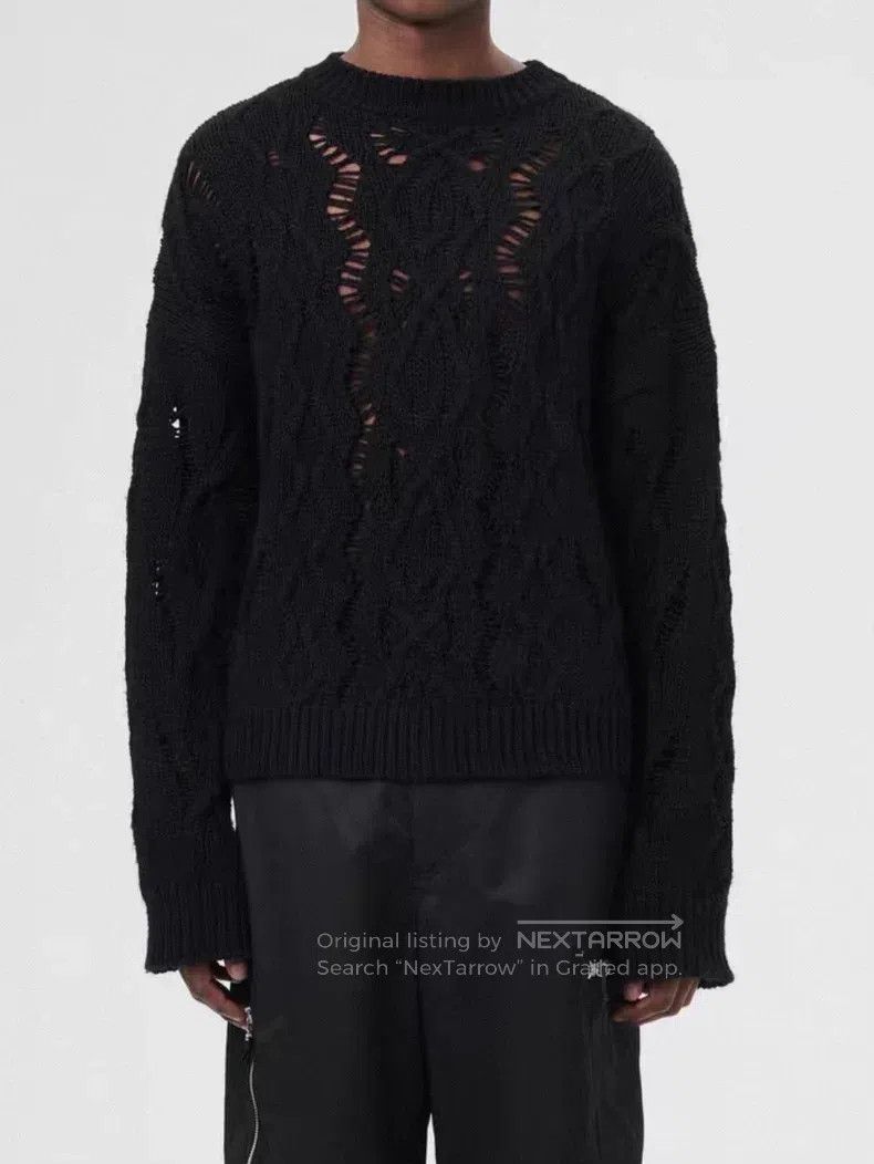 Our Legacy Our Legacy Lace-trimmed sweater Size US S / EU 44-46 / 1 - 7 Thumbnail