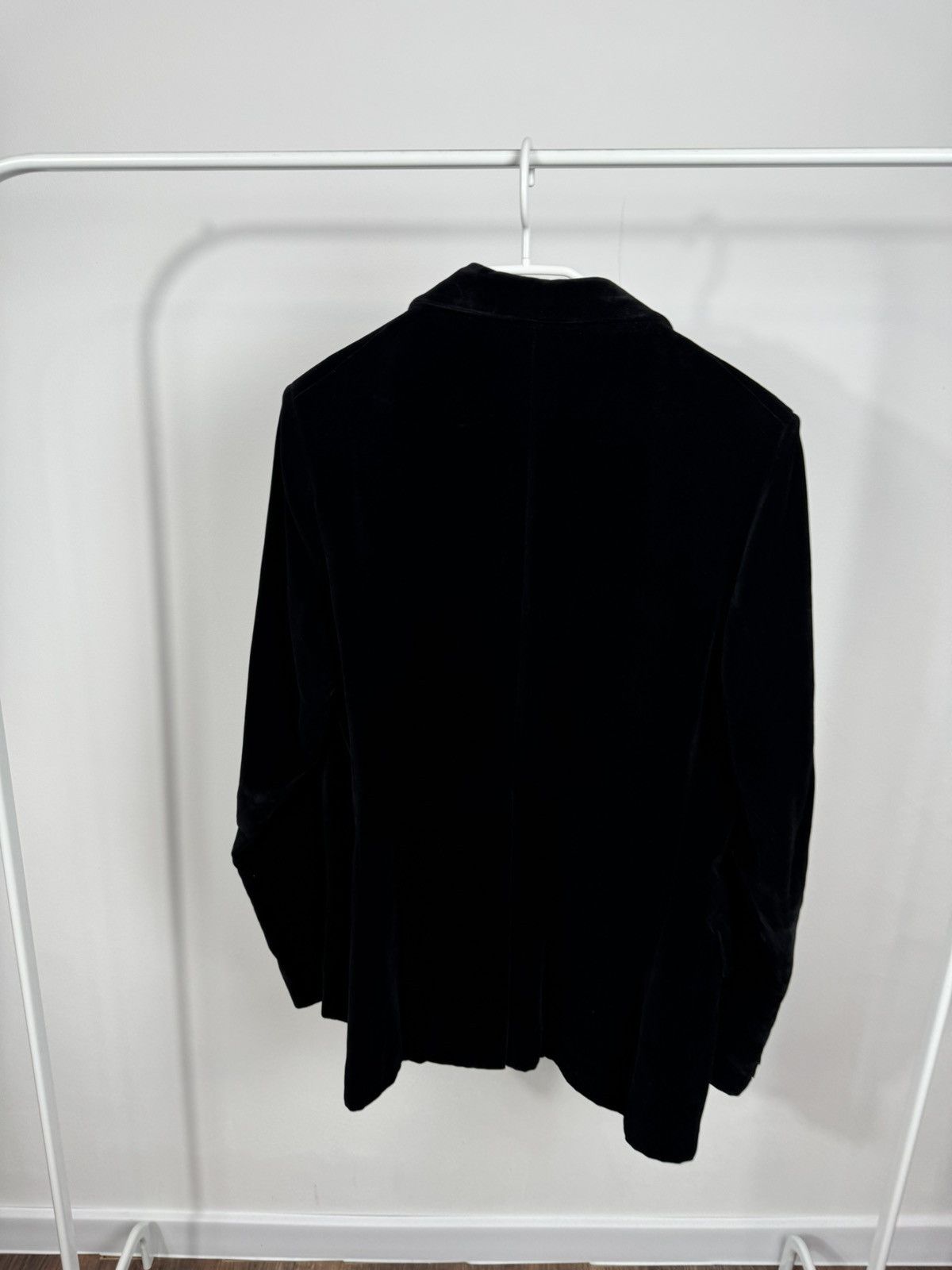 Other Vintage Women’s Black Velvet Blazer Tailored Jacket Coat Size L / US 10 / IT 46 - 13 Thumbnail