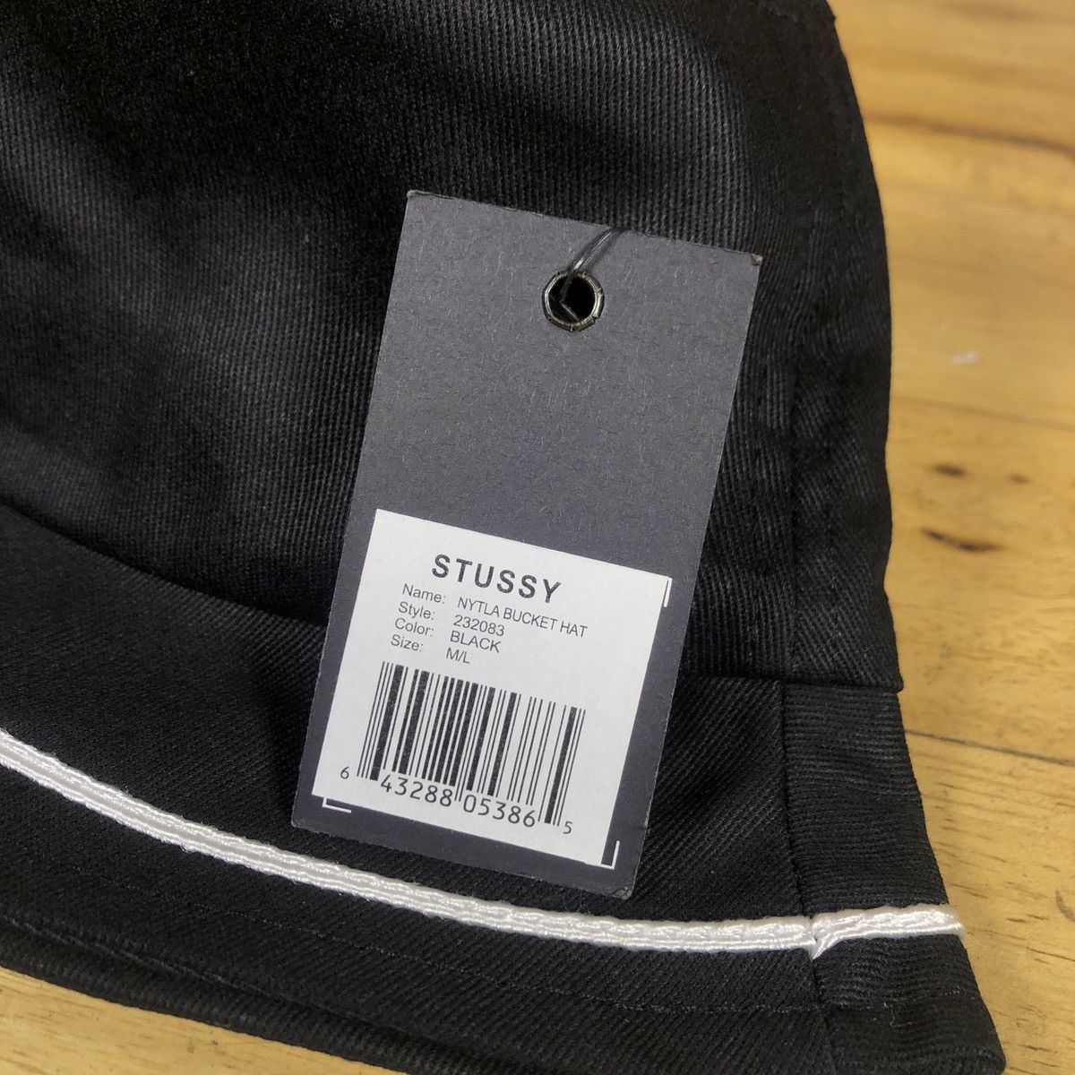 Stussy × Vintage Stussy Nytla Bucket Size ONE SIZE - 4 Thumbnail