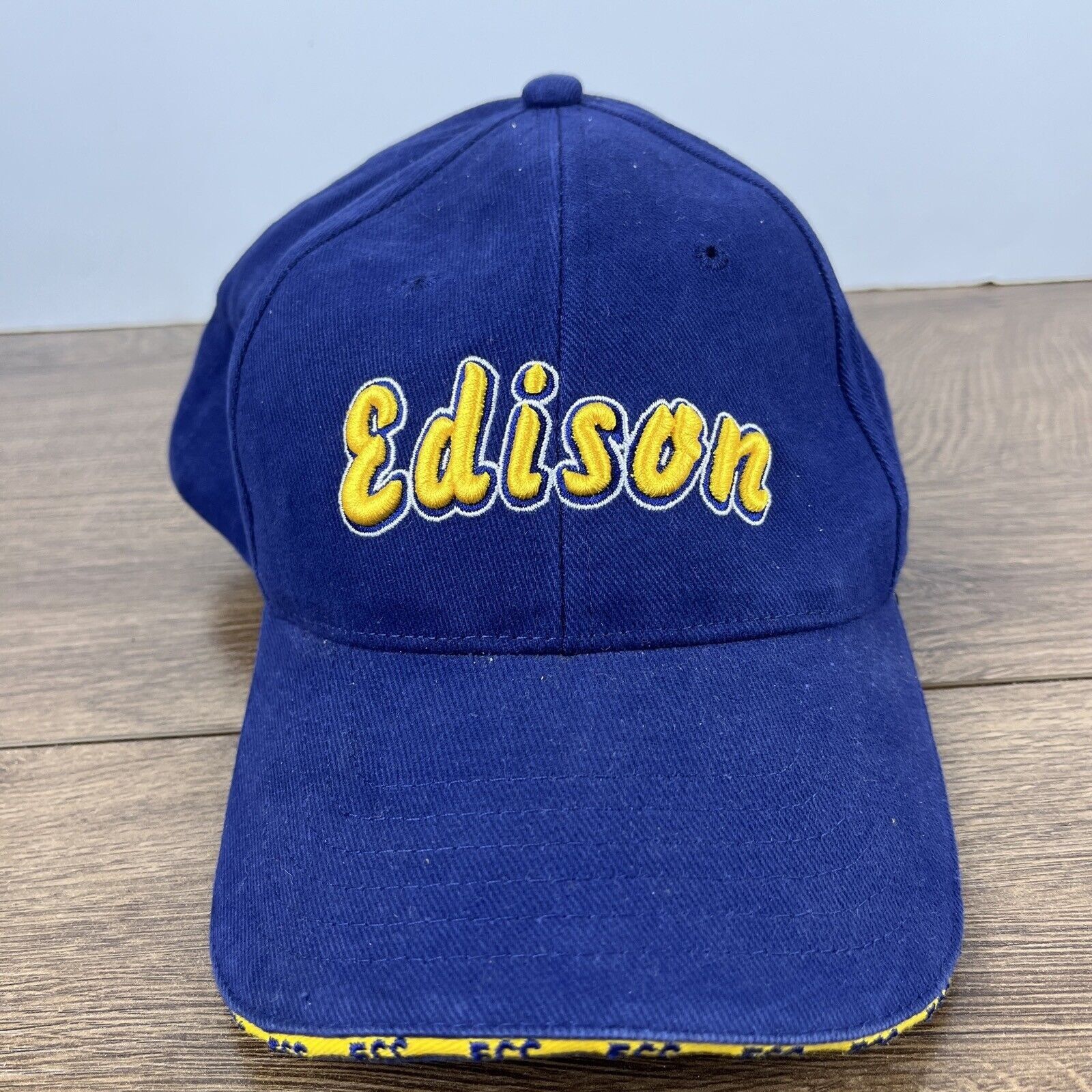 Other Edison Blue Streaks Hat Edison High School Hat Adjustable Ad Size ONE SIZE - 2 Thumbnail