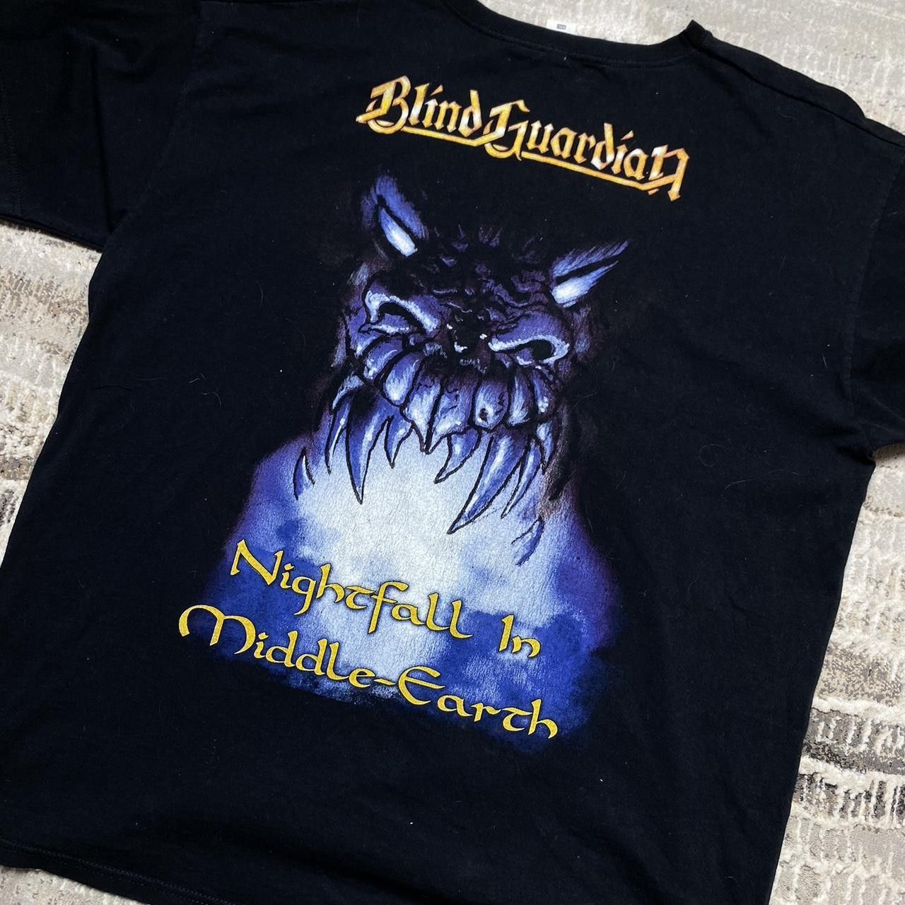 Fruit Of The Loom 00s Blind Guardian Rock Tee Black XXL Size US XXL / EU 58 / 5 - 4 Thumbnail