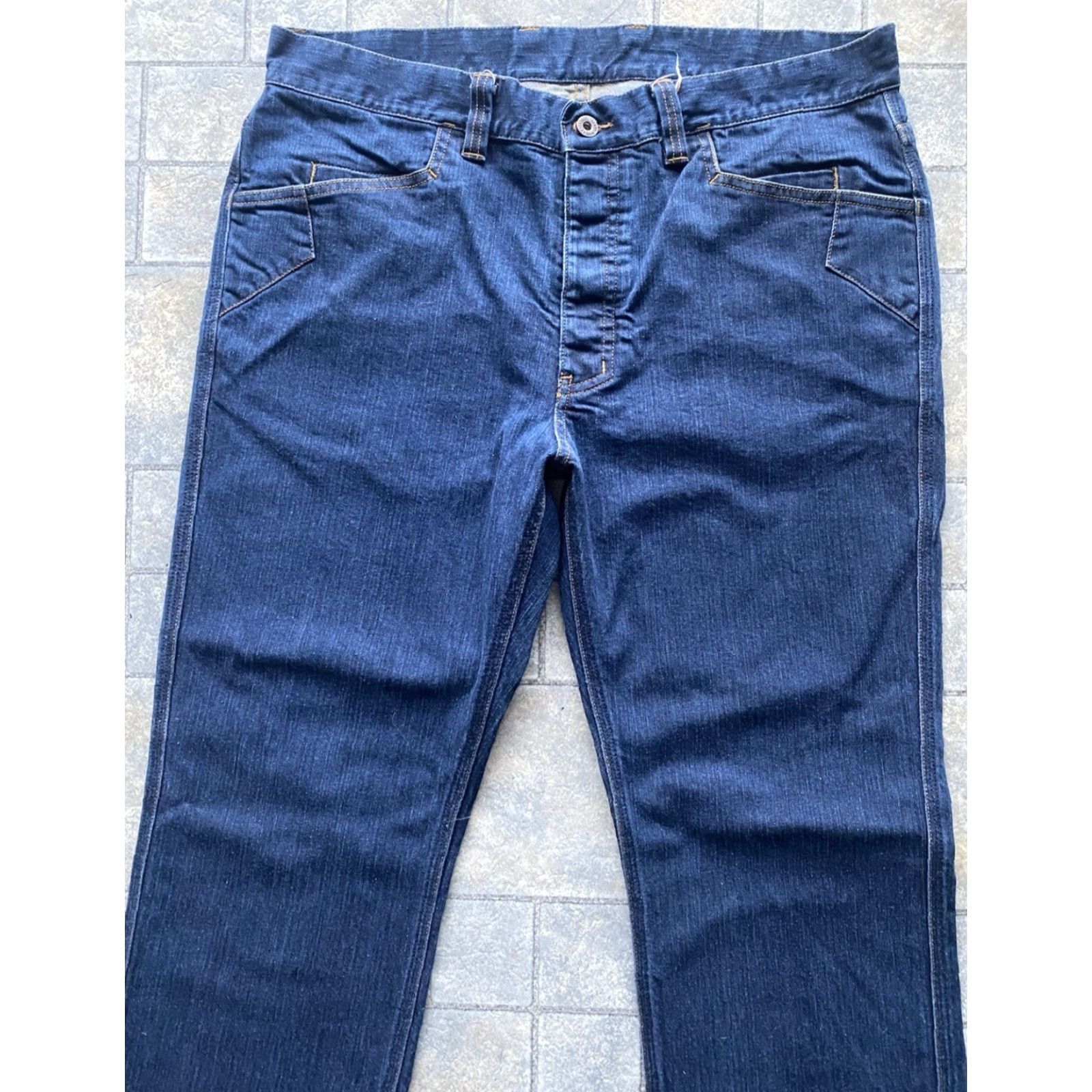Vintage Triple Aught Design Jeans Men 36x30 Blue Made In USA Pants Jeans Mens 36 Blue USA 90s? Size US 36 / EU 52 - 3 Thumbnail